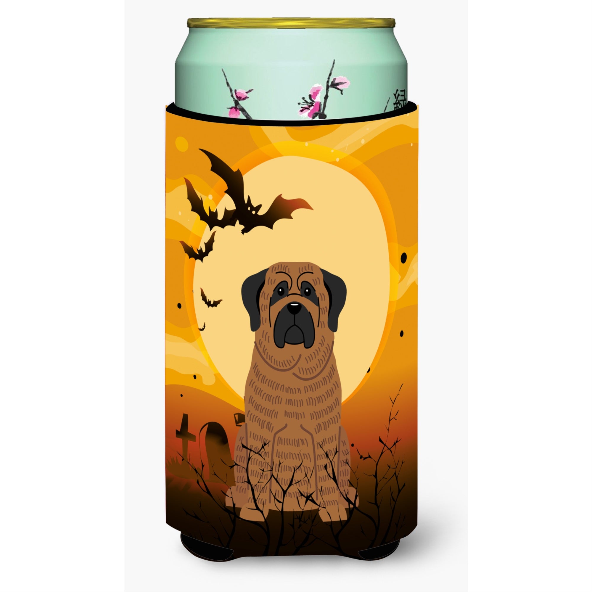 'Caroline'S Treasures Halloween Mastiff Brindle Tall Boy Beverage Insulator Hugger Bb4281Tbc, Multicolor''