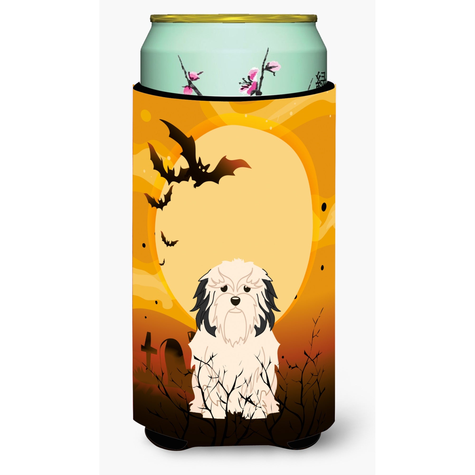 'Caroline'S Treasures Halloween Lowchen Tall Boy Beverage Insulator Hugger Bb4285Tbc, Multicolor''