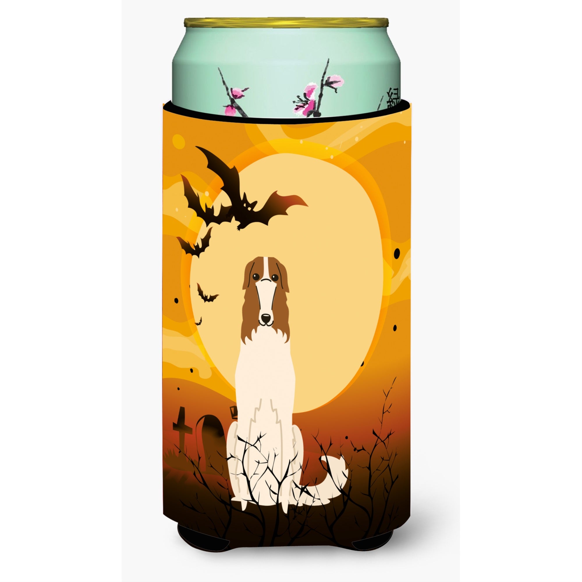 'Caroline'S Treasures Halloween Borzoi Tall Boy Beverage Insulator Hugger Bb4289Tbc, Multicolor''