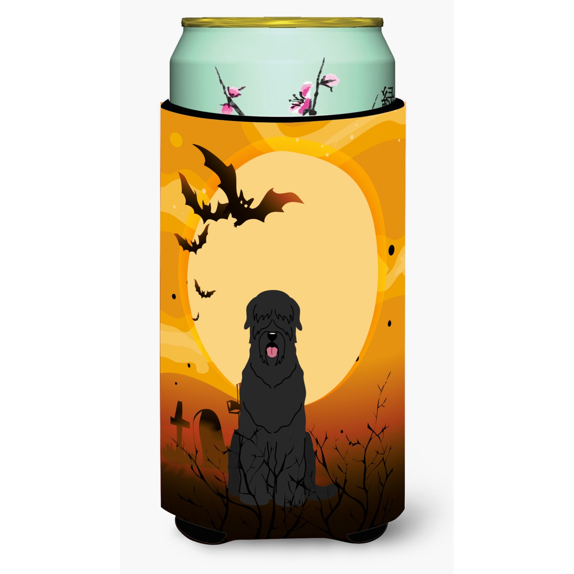 'Caroline'S Treasures Halloween Black Russian Terrier Tall Boy Beverage Insulator Hugger Bb4292Tbc, Multicolor''