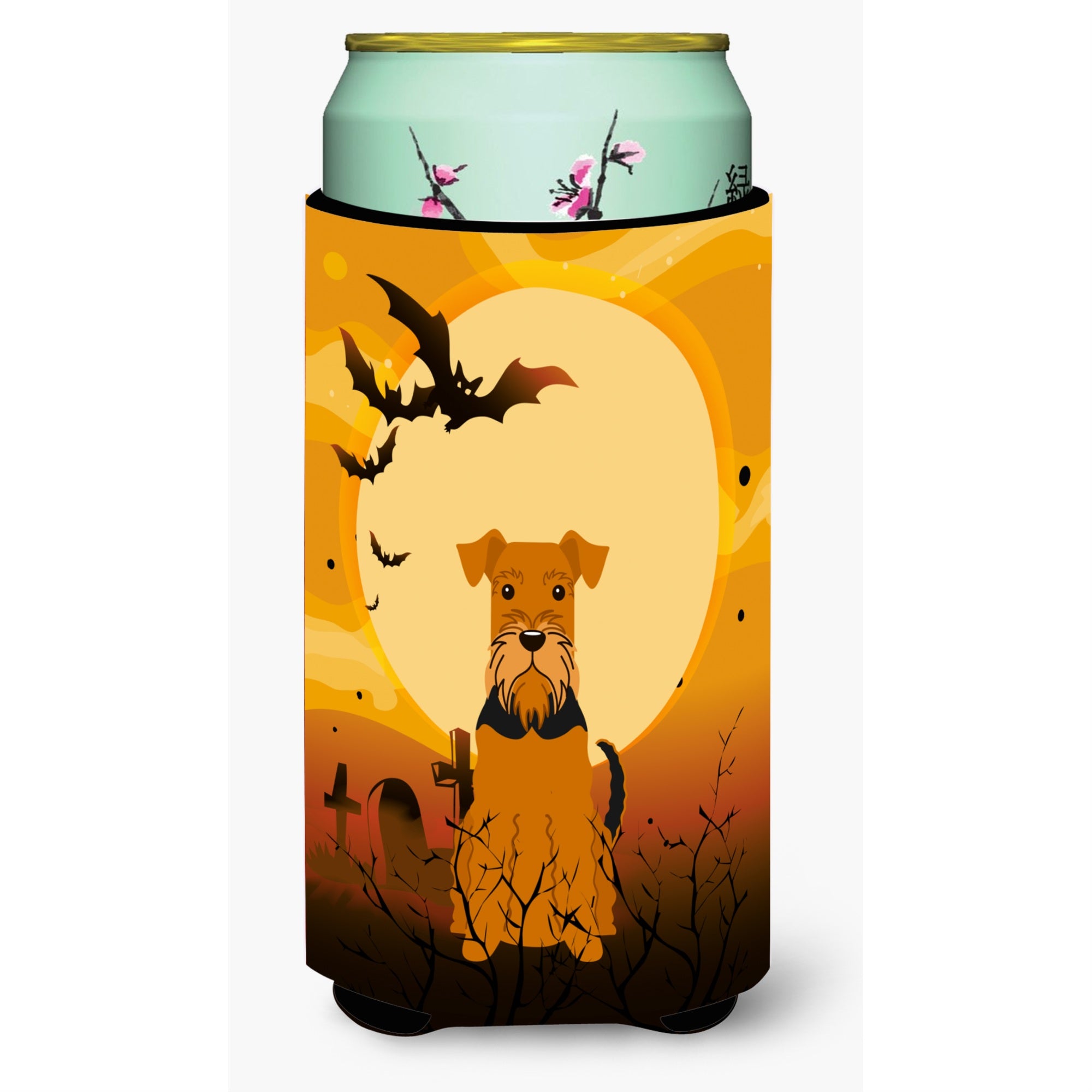 'Caroline'S Treasures Halloween Airedale Tall Boy Beverage Insulator Hugger Bb4307Tbc, Multicolor''