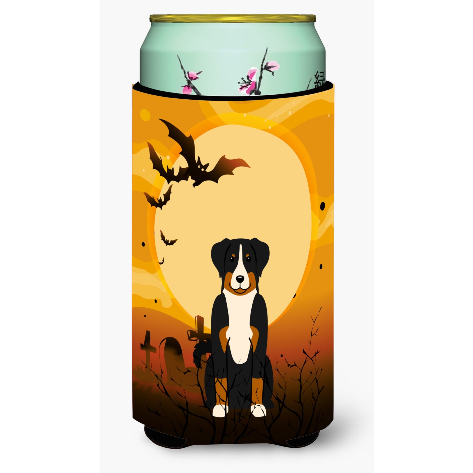 'Caroline'S Treasures Halloween Appenzeller Sennenhund Tall Boy Beverage Insulator Hugger Bb4309Tbc, Multicolor''