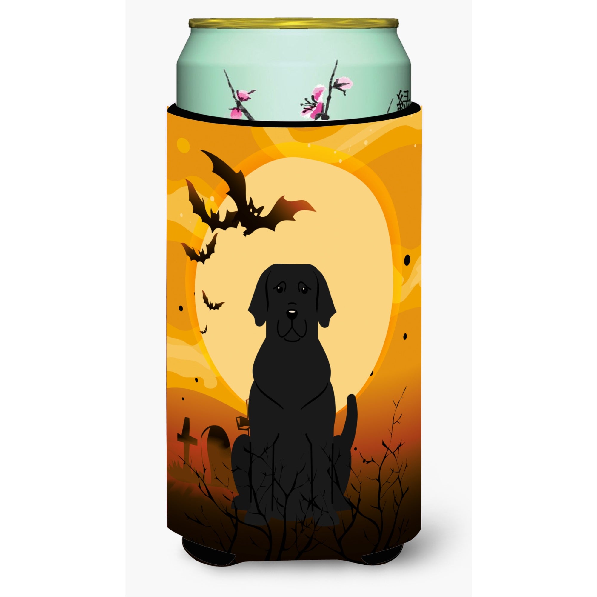 'Caroline'S Treasures Halloween Black Labrador Tall Boy Beverage Insulator Hugger Bb4323Tbc, Multicolor''