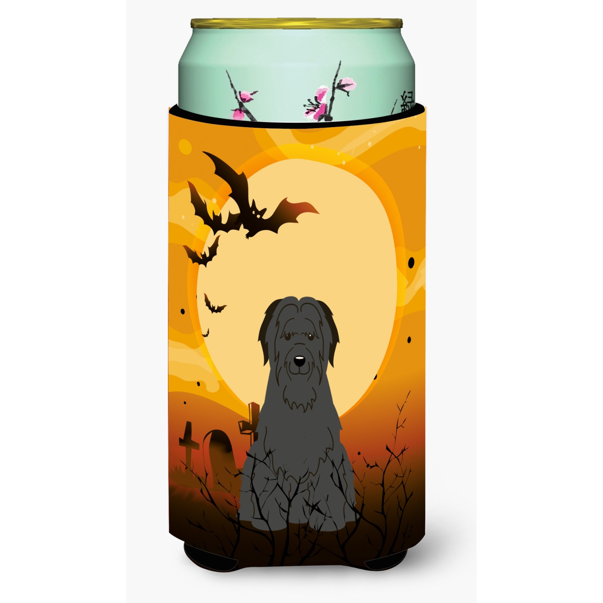 'Caroline'S Treasures Halloween Briard Black Tall Boy Beverage Insulator Hugger Bb4347Tbc, Multicolor''