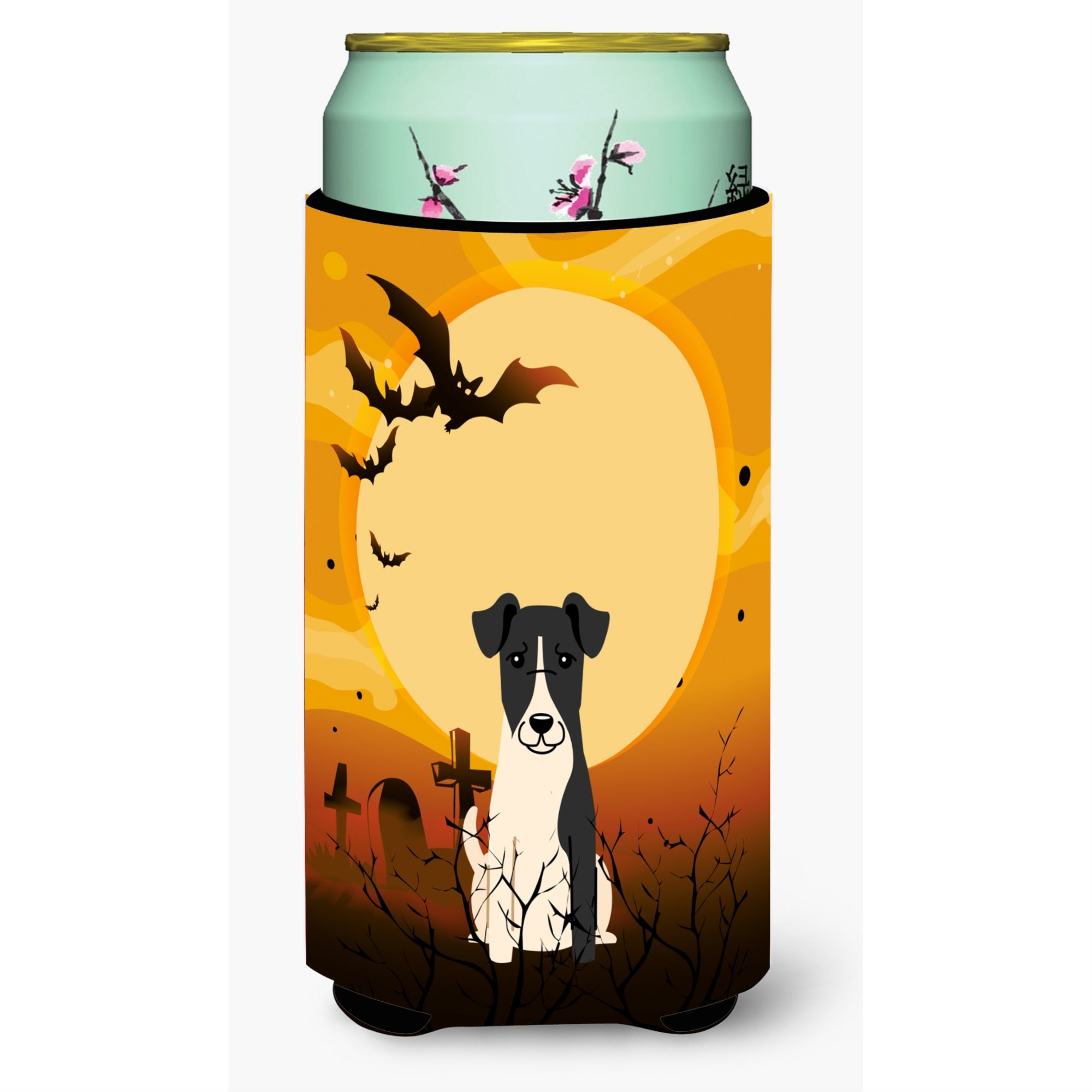 'Caroline'S Treasures Halloween Smooth Fox Terrier Tall Boy Beverage Insulator Hugger Bb4364Tbc, Multicolor''