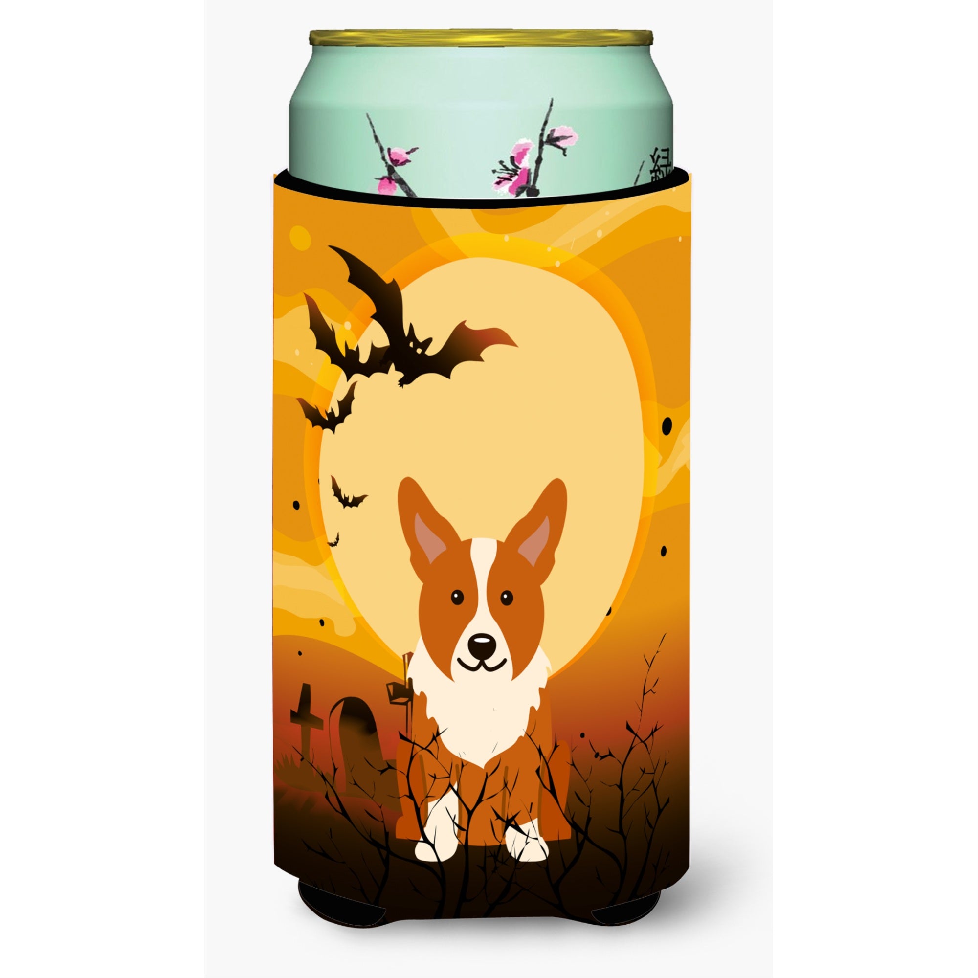 'Caroline'S Treasures Halloween Corgi Tall Boy Beverage Insulator Hugger Bb4366Tbc, Multicolor''