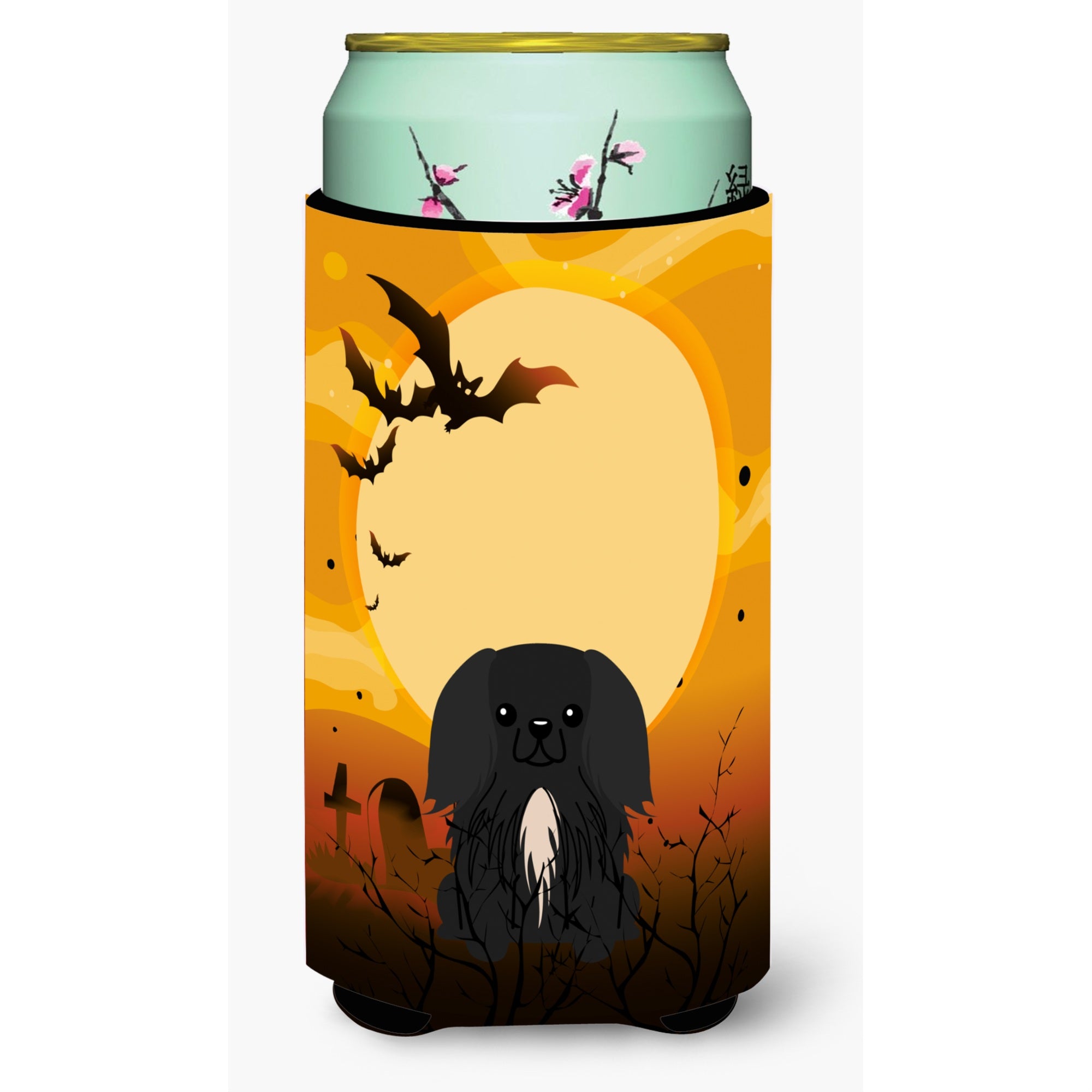 'Caroline'S Treasures Halloween Pekingnese Black Tall Boy Beverage Insulator Hugger Bb4373Tbc, Multicolor''
