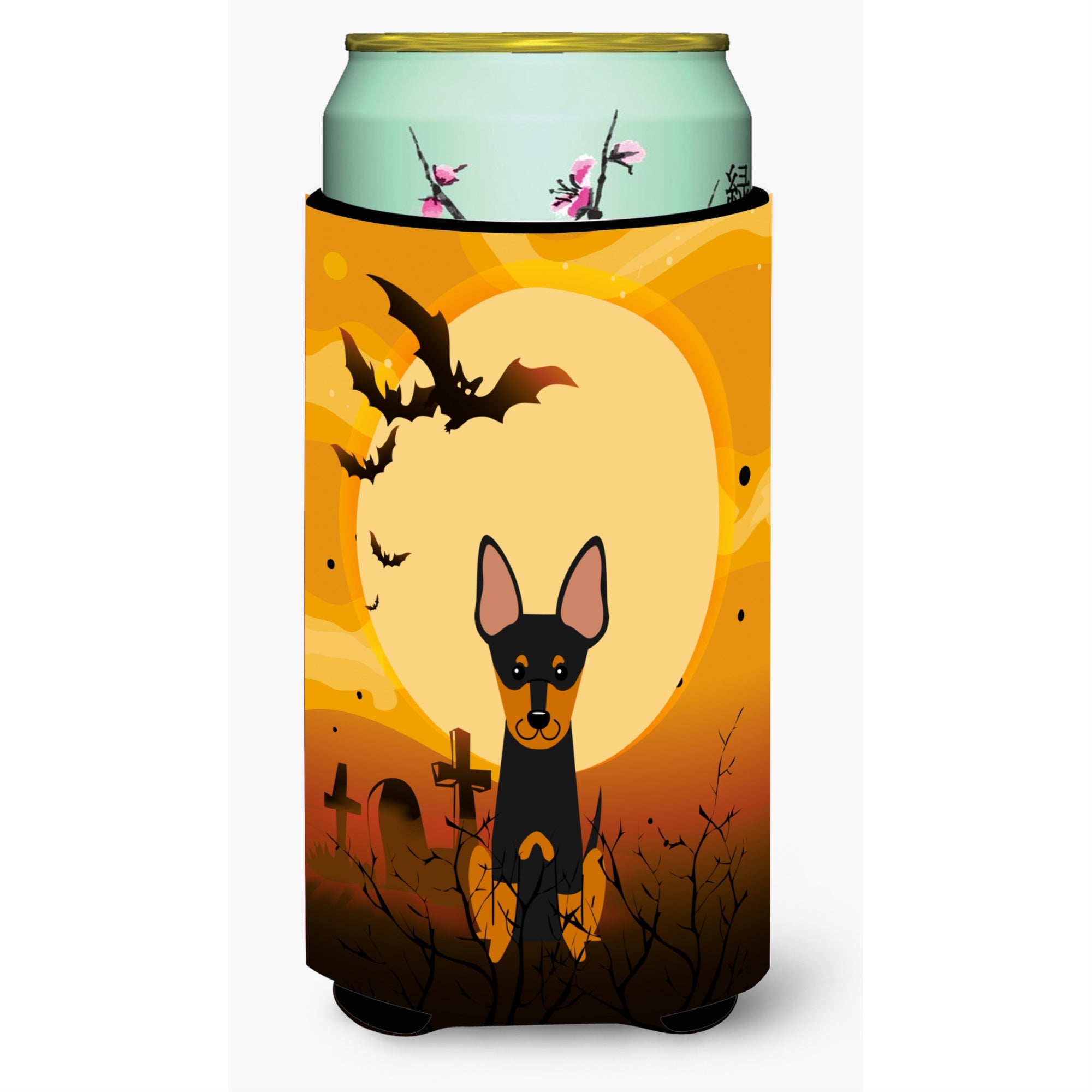 'Caroline'S Treasures Halloween English Toy Terrier Tall Boy Beverage Insulator Hugger Bb4375Tbc, Multicolor''