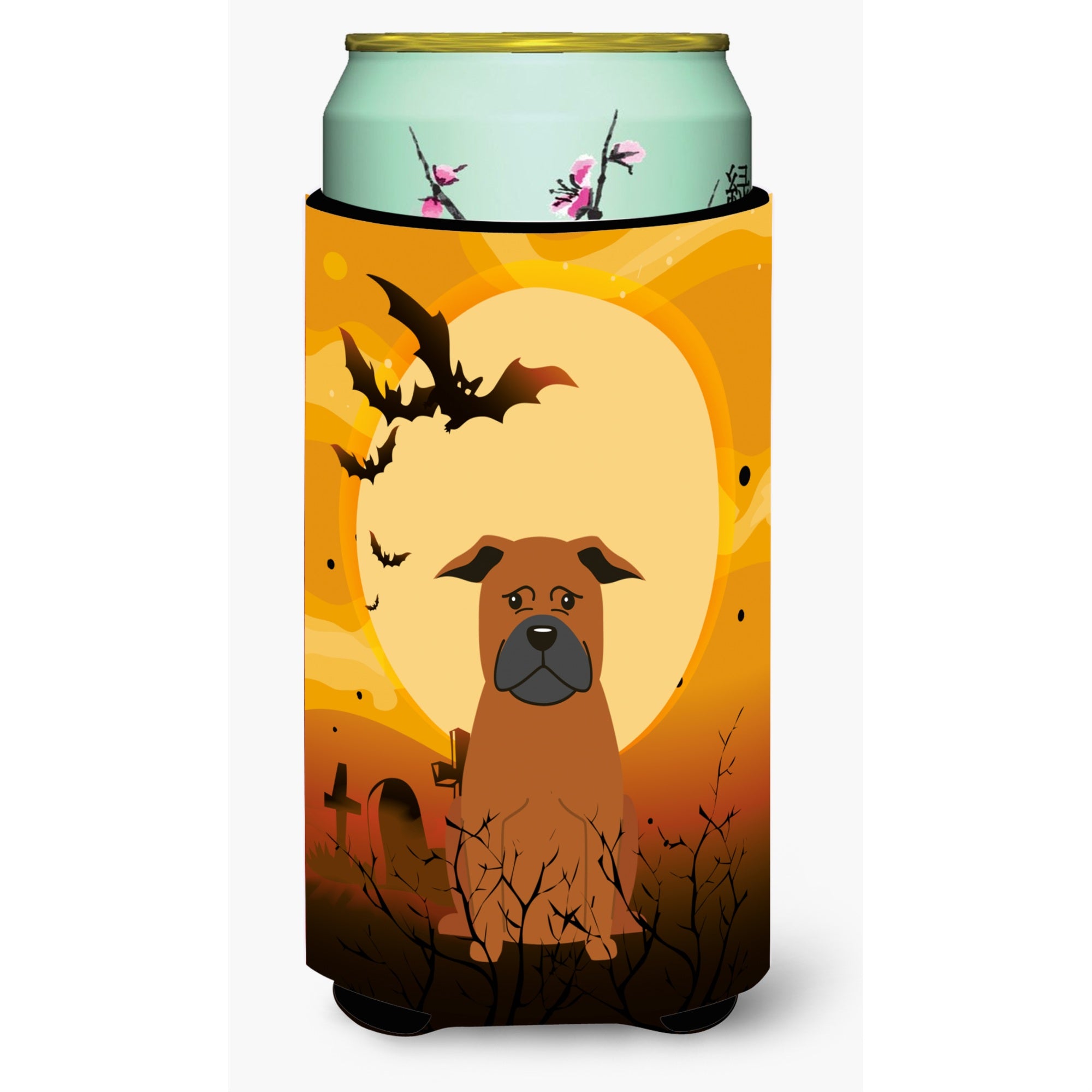 'Caroline'S Treasures Halloween Chinese Chongqing Dog Tall Boy Beverage Insulator Hugger Bb4377Tbc, Multicolor''