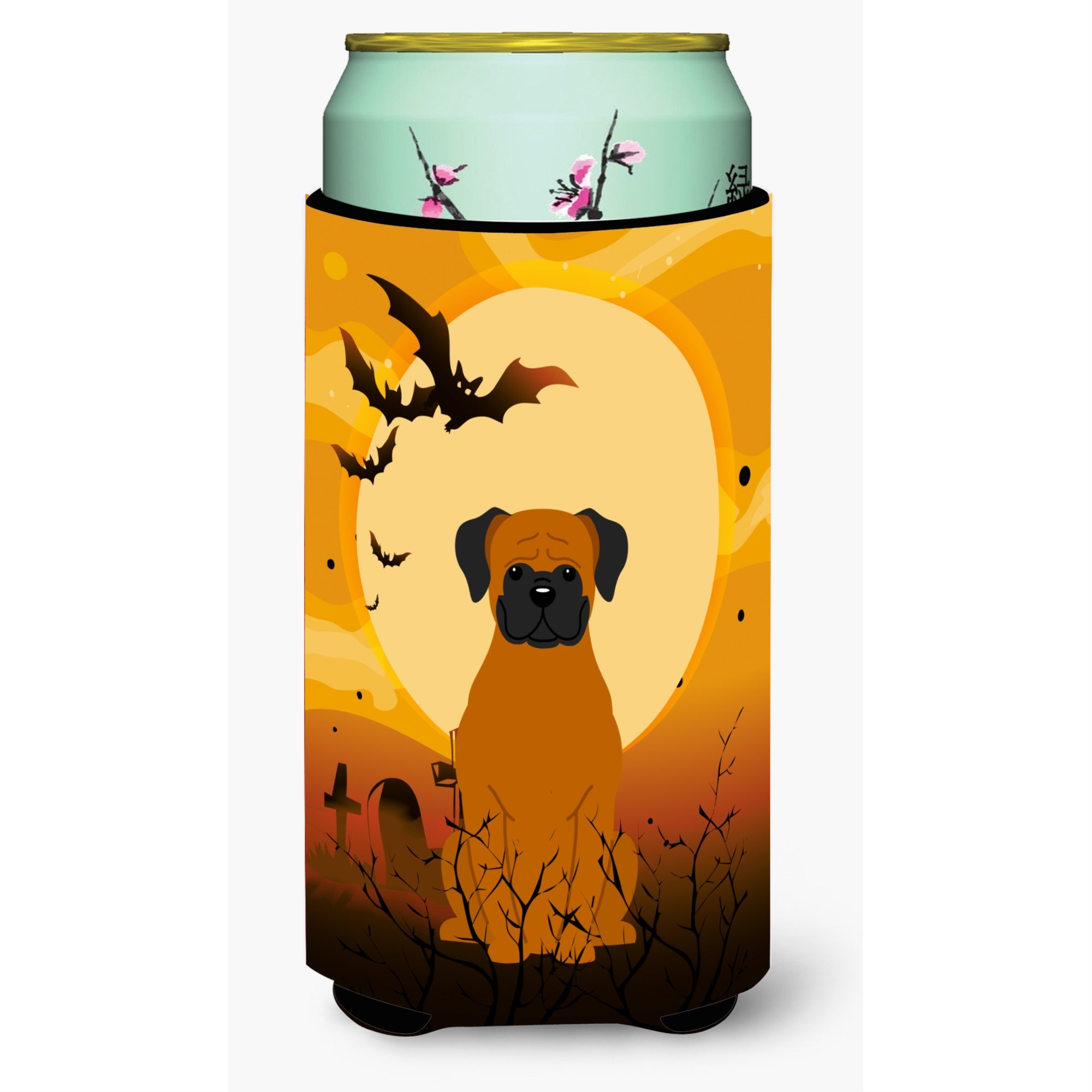 'Caroline'S Treasures Halloween Fawn Boxer Tall Boy Beverage Insulator Hugger Bb4381Tbc, Multicolor''