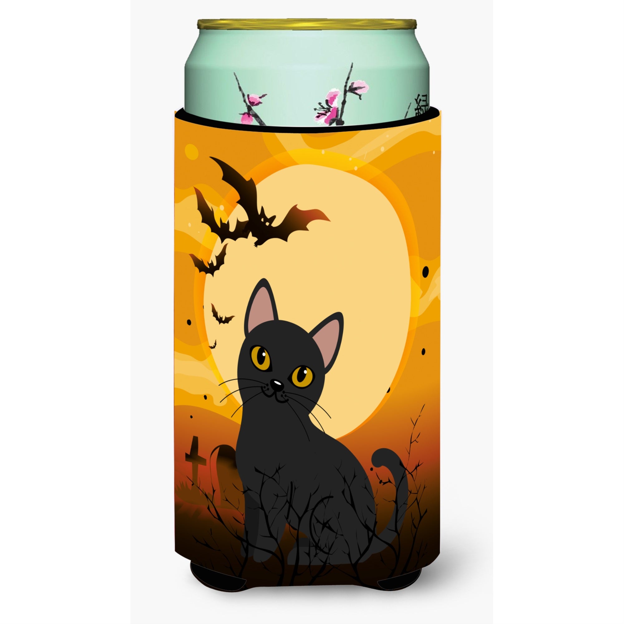 'Caroline'S Treasures Halloween Bombay Cat Tall Boy Beverage Insulator Hugger, Multicolor''