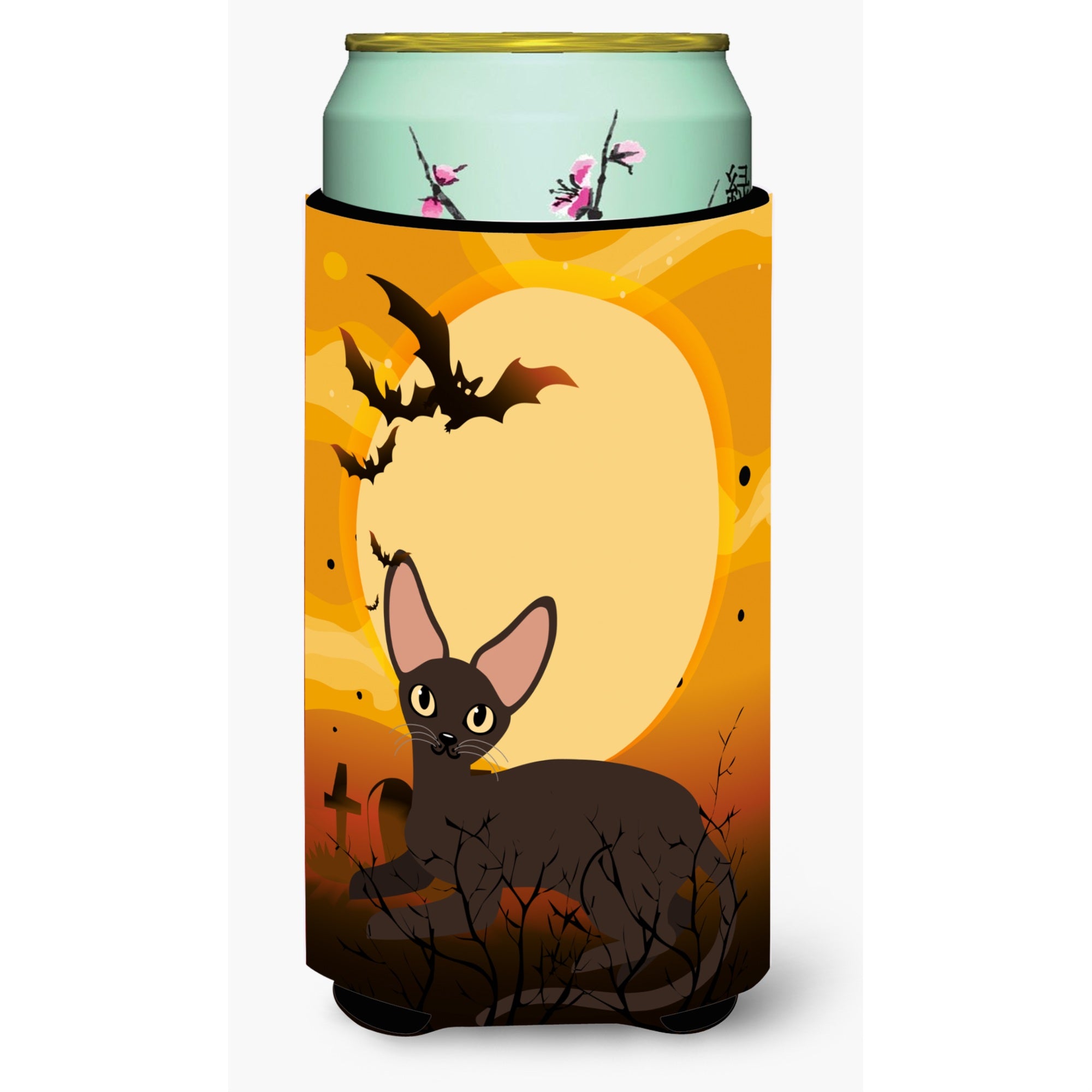 'Caroline'S Treasures Halloween Peterbald Cat Tall Boy Beverage Insulator Hugger, Multicolor''