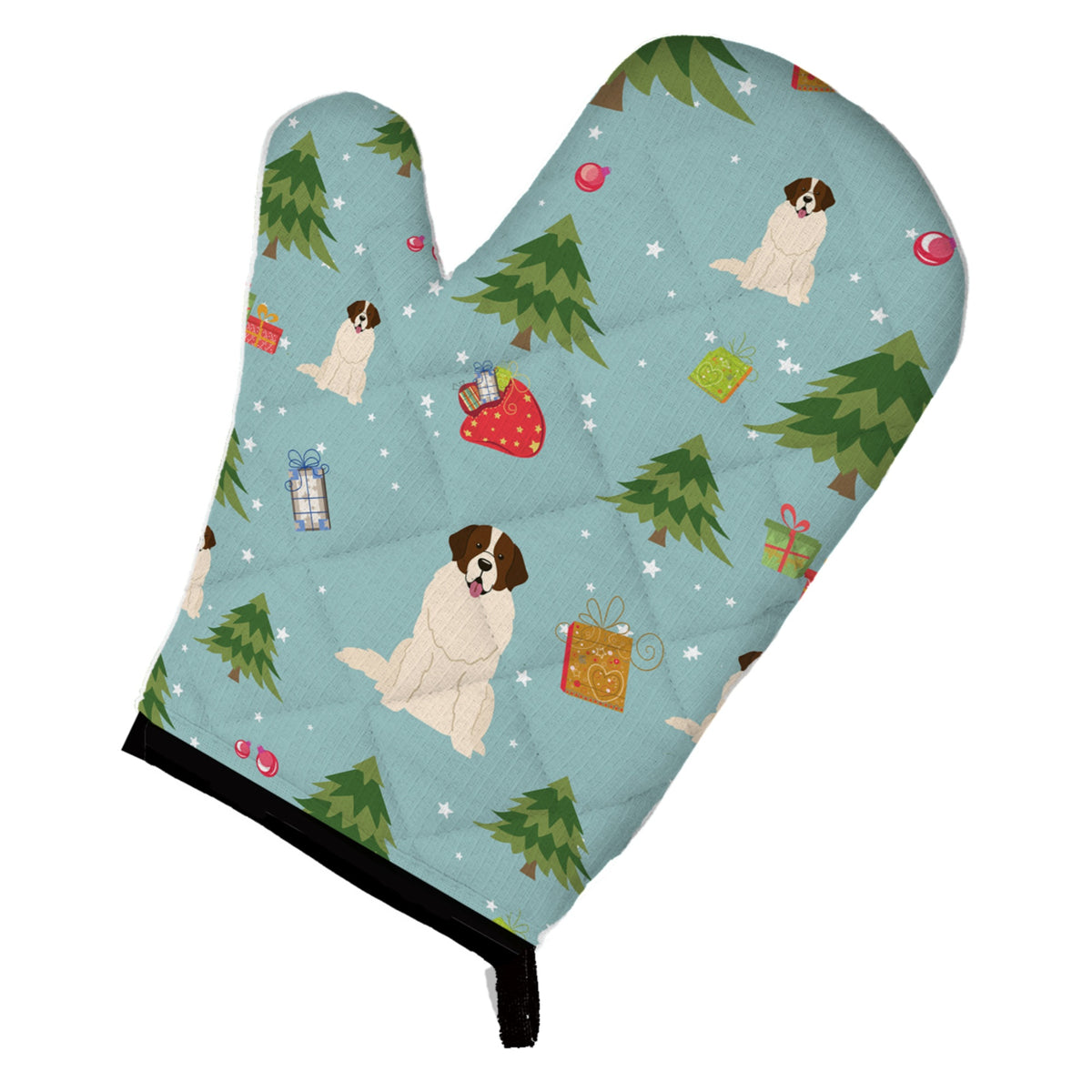 'Caroline'S Treasures Bb4687Ovmt Christmas Moscow Watchdog Oven Mitt, 12'''' By 8.5'''', Multicolor''