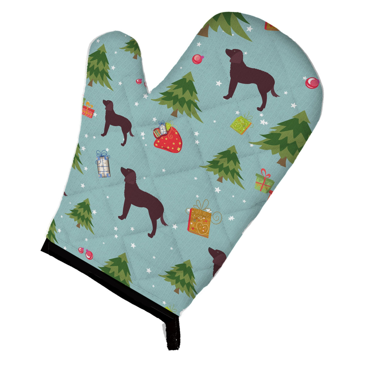'Caroline'S Treasures Bb4825Ovmt Christmas American Water Spaniel Oven Mitt, 12'''' By 8.5'''', Multicolor''