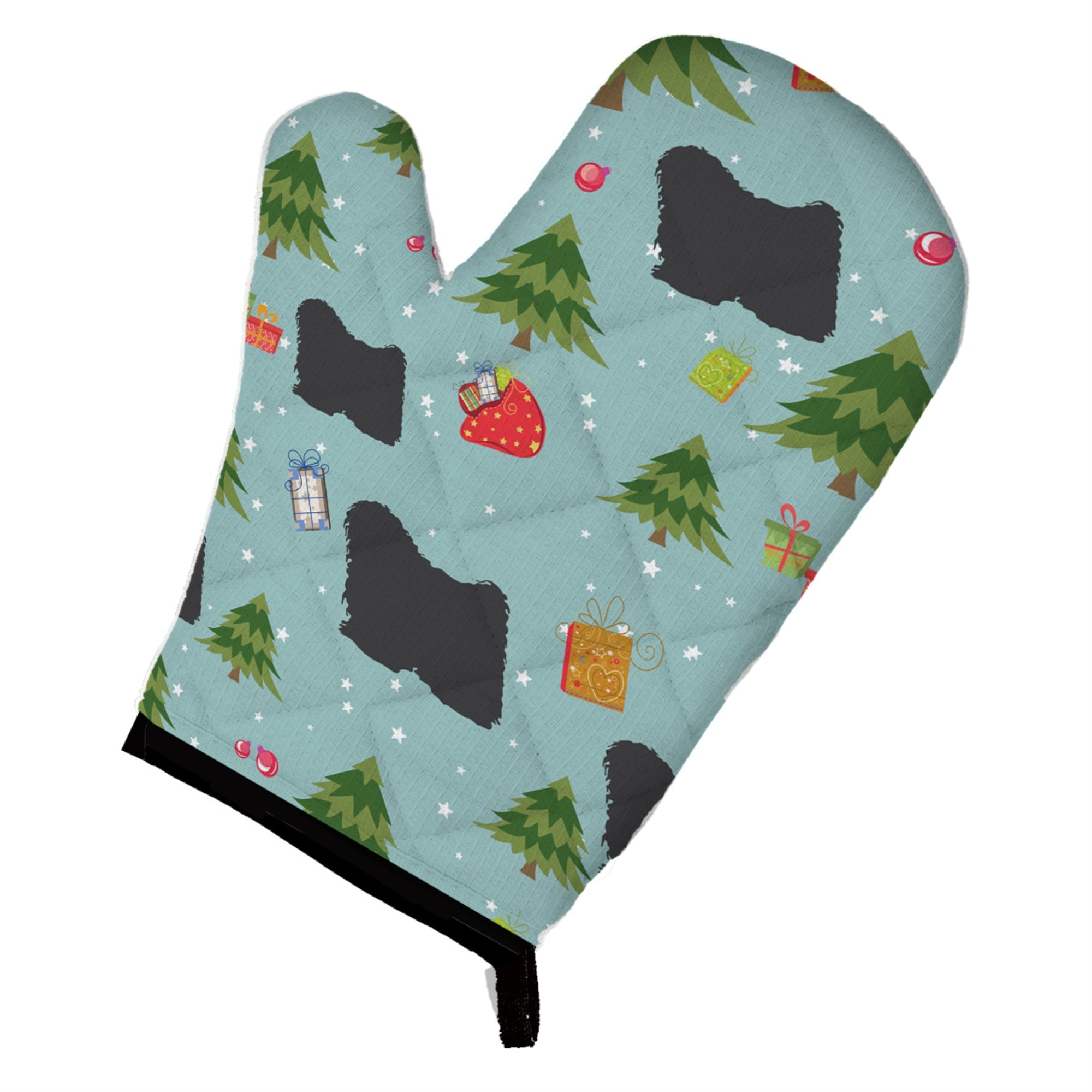 'Caroline'S Treasures Bb4887Ovmt Christmas Puli Oven Mitt, 12'''' By 8.5'''', Multicolor''