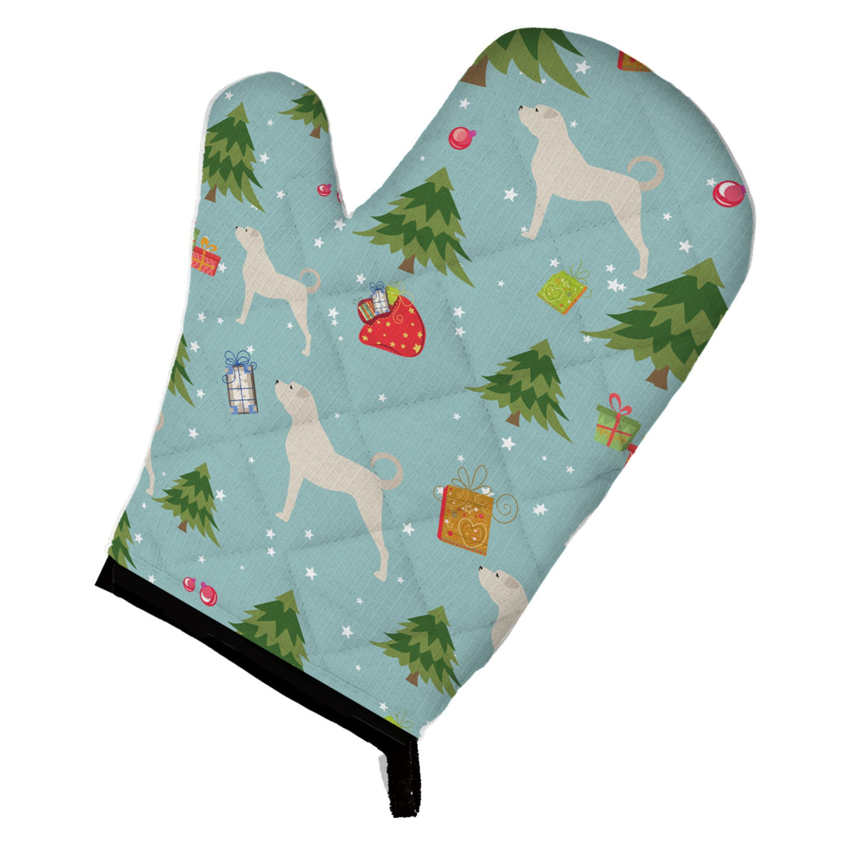 'Caroline'S Treasures Bb4901Ovmt Christmas Anatolian Shepherd Oven Mitt, 12'''' By 8.5'''', Multicolor''