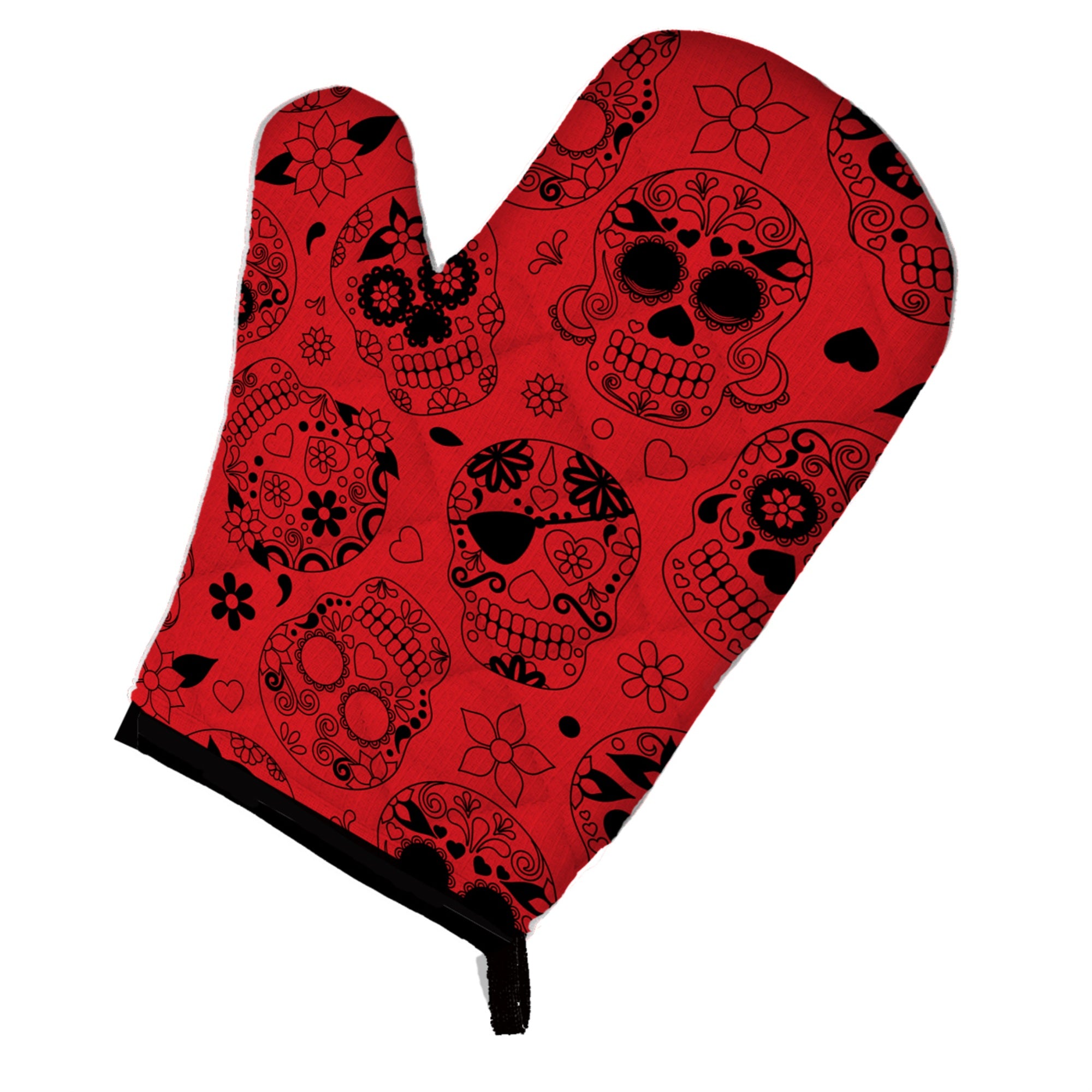 'Caroline'S Treasures Bb5119Ovmt Day Of The Dead Orange Oven Mitt, Multicolor, 12'''' X 8.5''''''