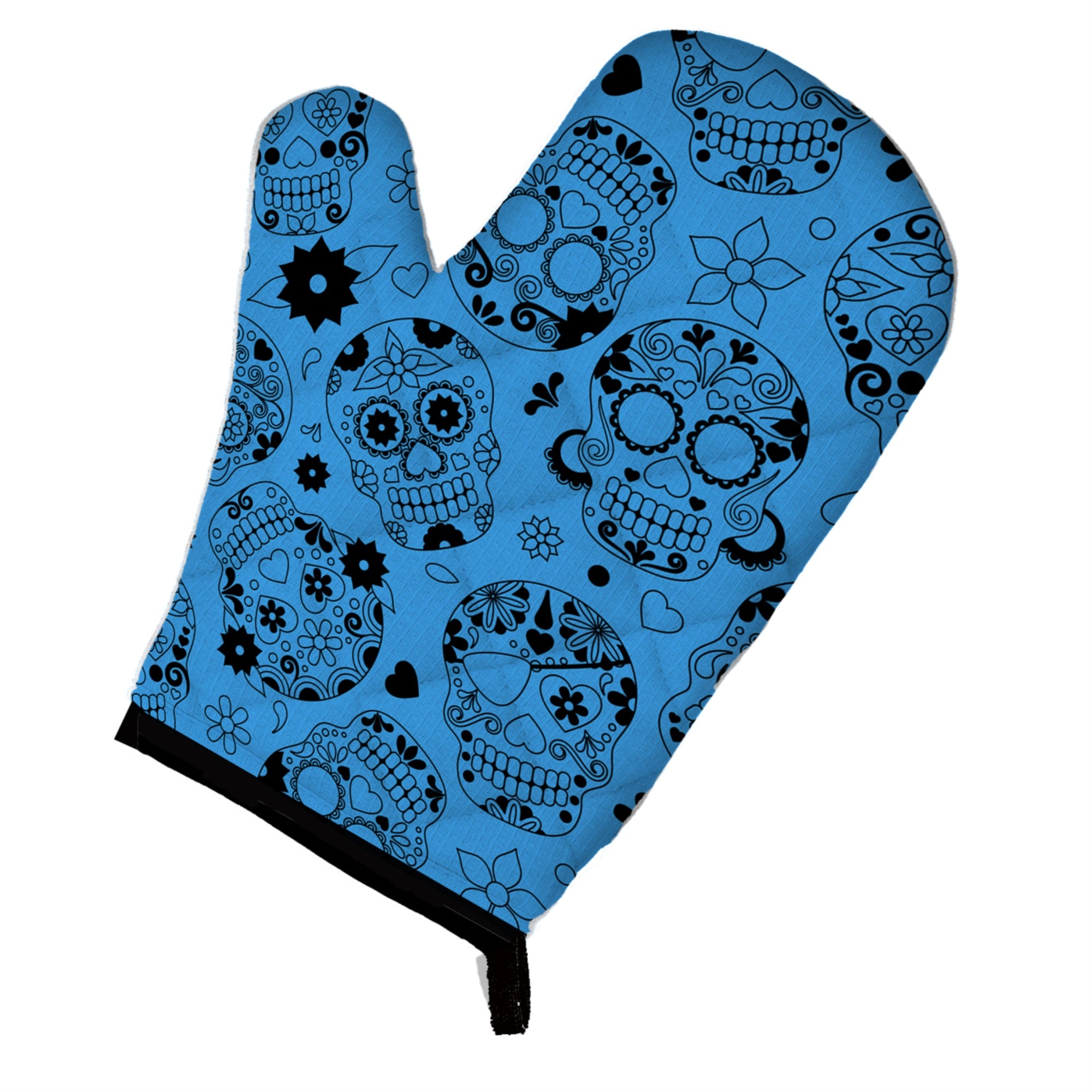 'Caroline'S Treasures Day Of The Dead Red Oven Mitt, Multicolor, 12'''' X 8.5''''''