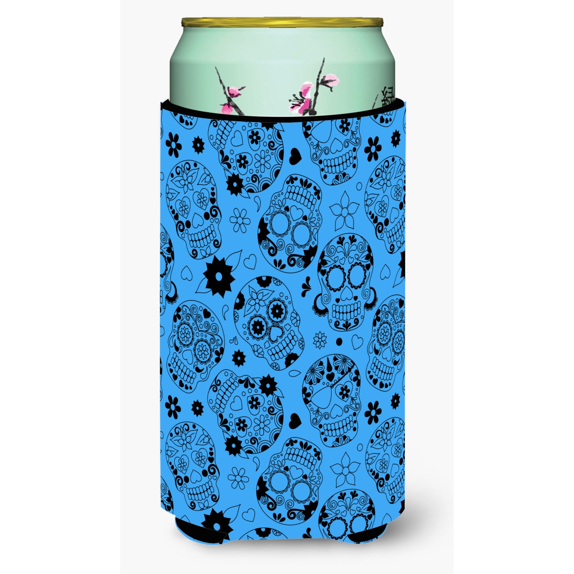 'Caroline'S Treasures Day Of The Dead Red Tall Boy Beverage Insulator Hugger, Multicolor''