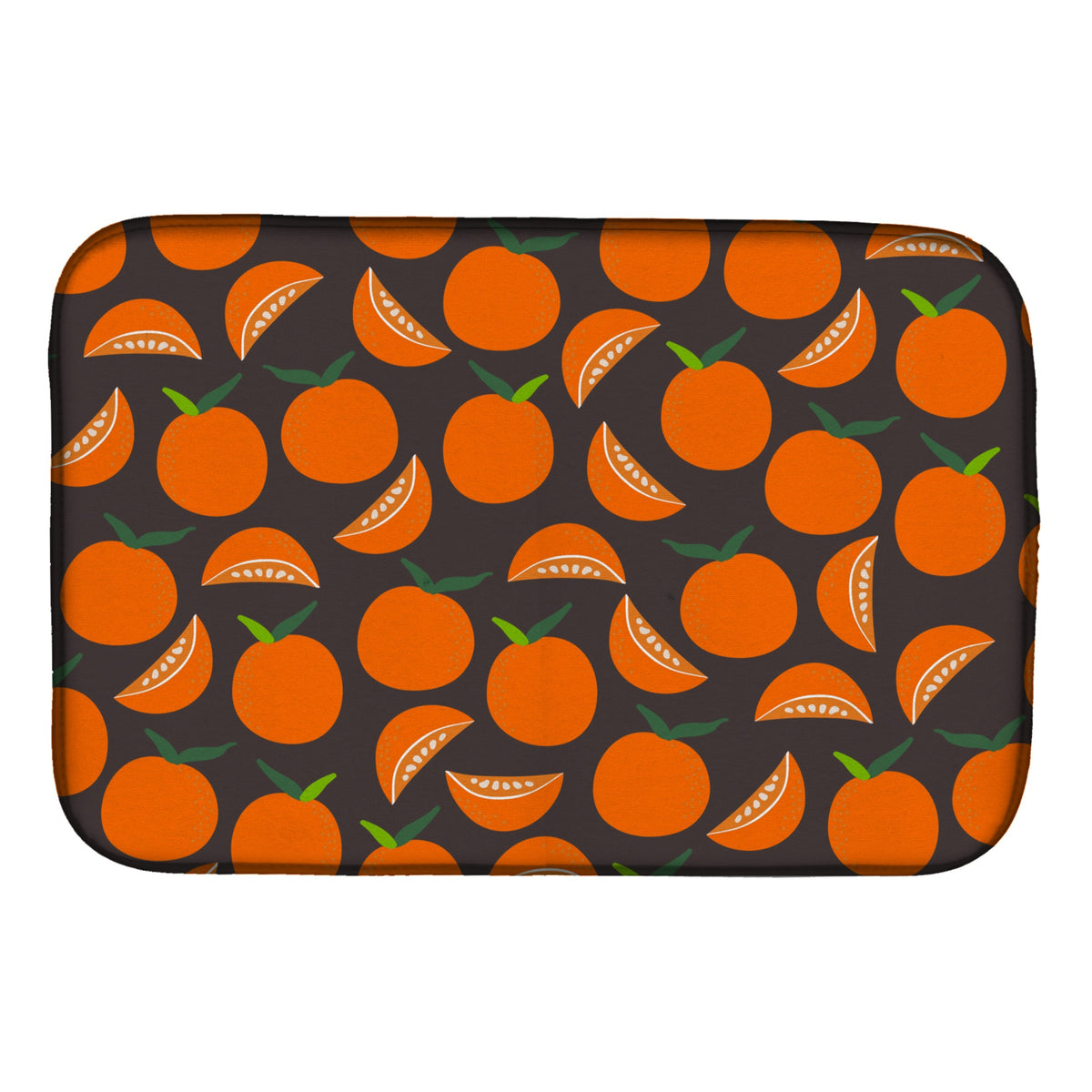 'Caroline'S Treasures Oranges Dish Drying Mat, 14'''' X 21'''', Multicolor''