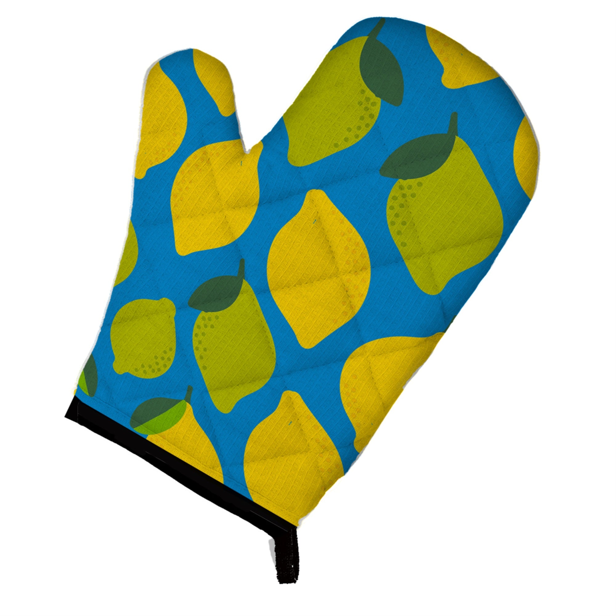 'Caroline'S Treasures Lemons And Limes Oven Mitt, Multicolor, 12'''' X 8.5''''''