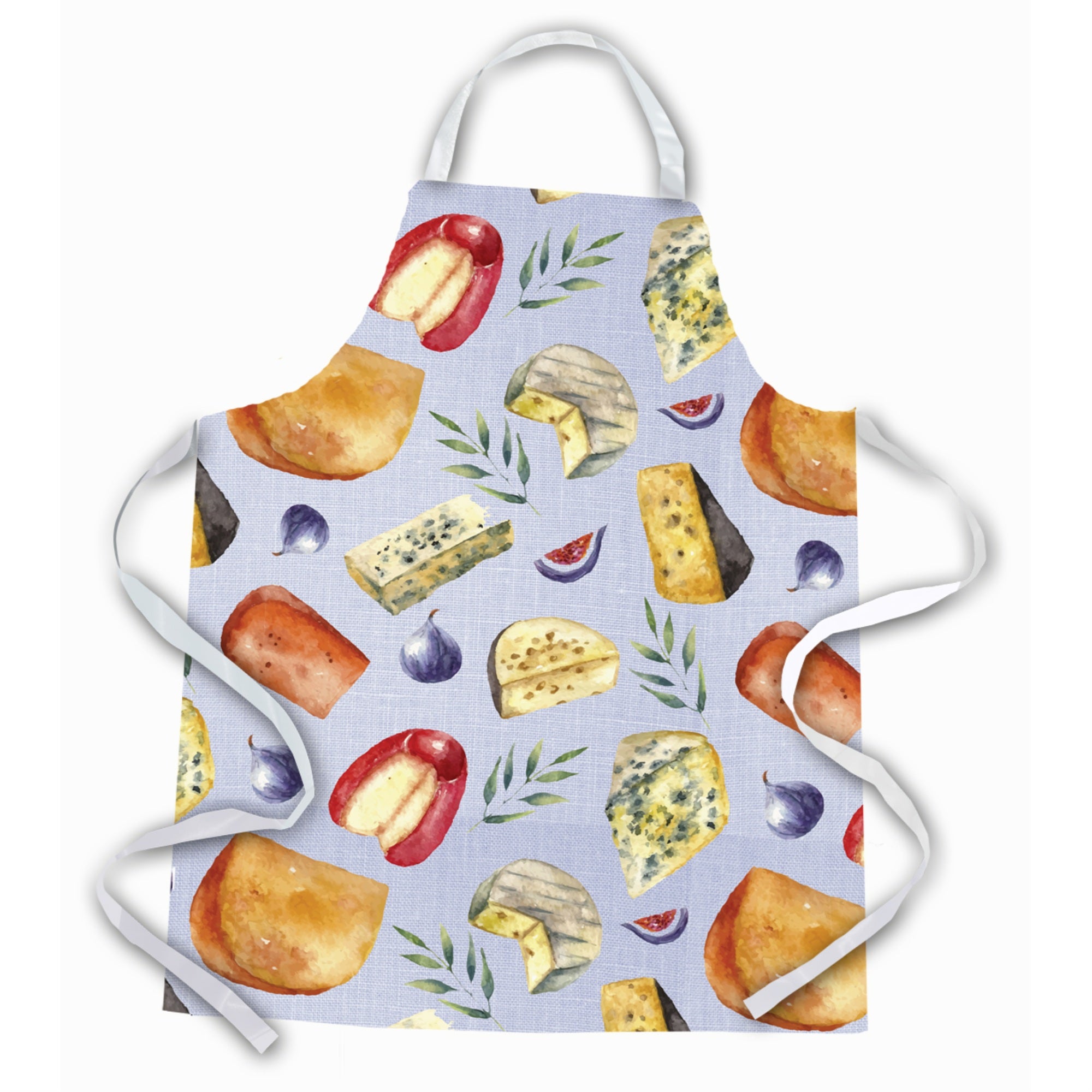 'Caroline'S Treasures Assortment Of Cheeses Apron, Large, Multicolor''