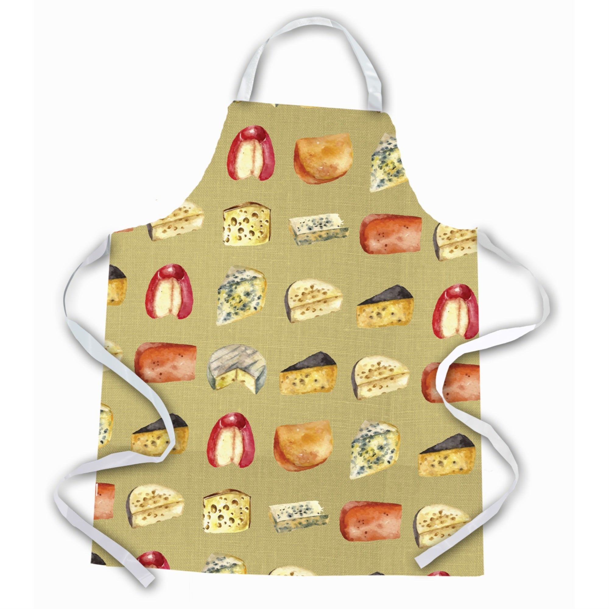 'Caroline'S Treasures Cheeses Apron, Large, Multicolor''