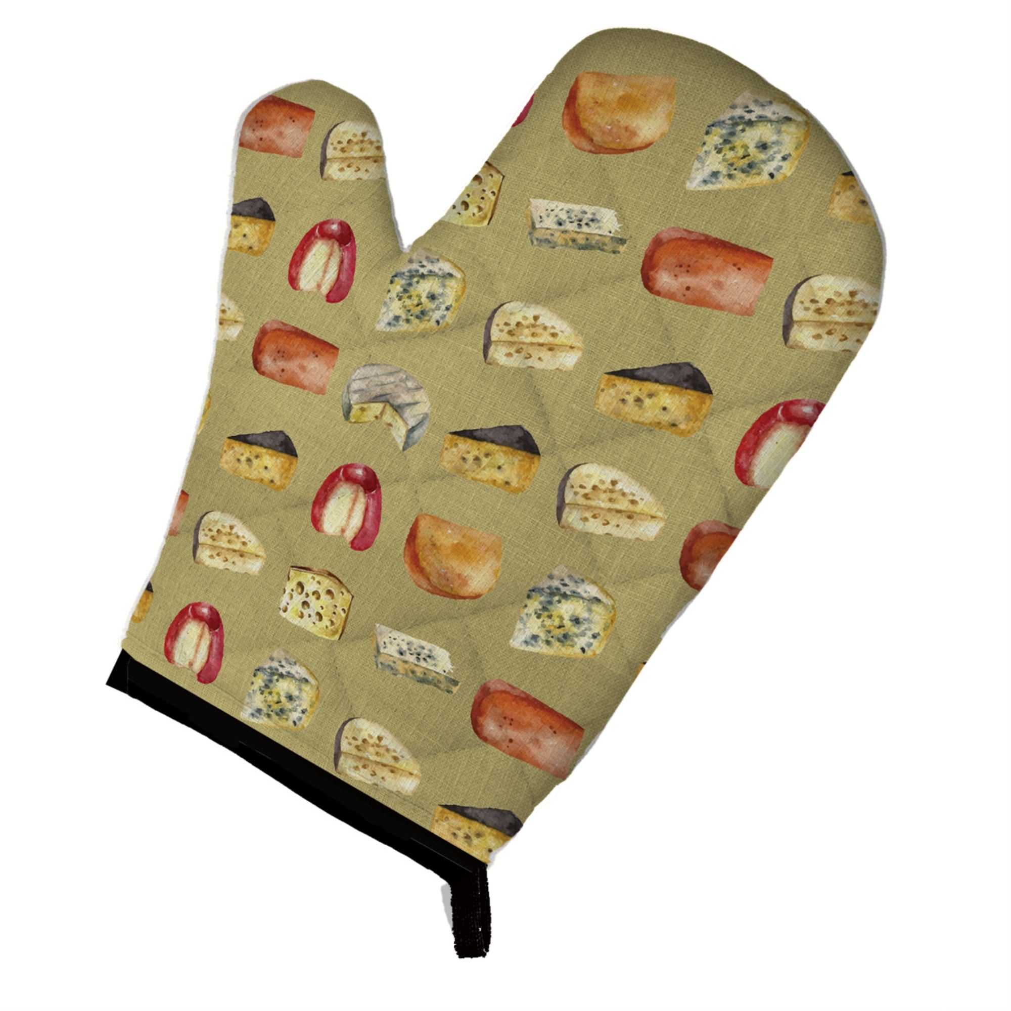 'Caroline'S Treasures Bb5199Ovmt Cheeses Oven Mitt, 12'''' H X 8.5'''' W, Multicolor''