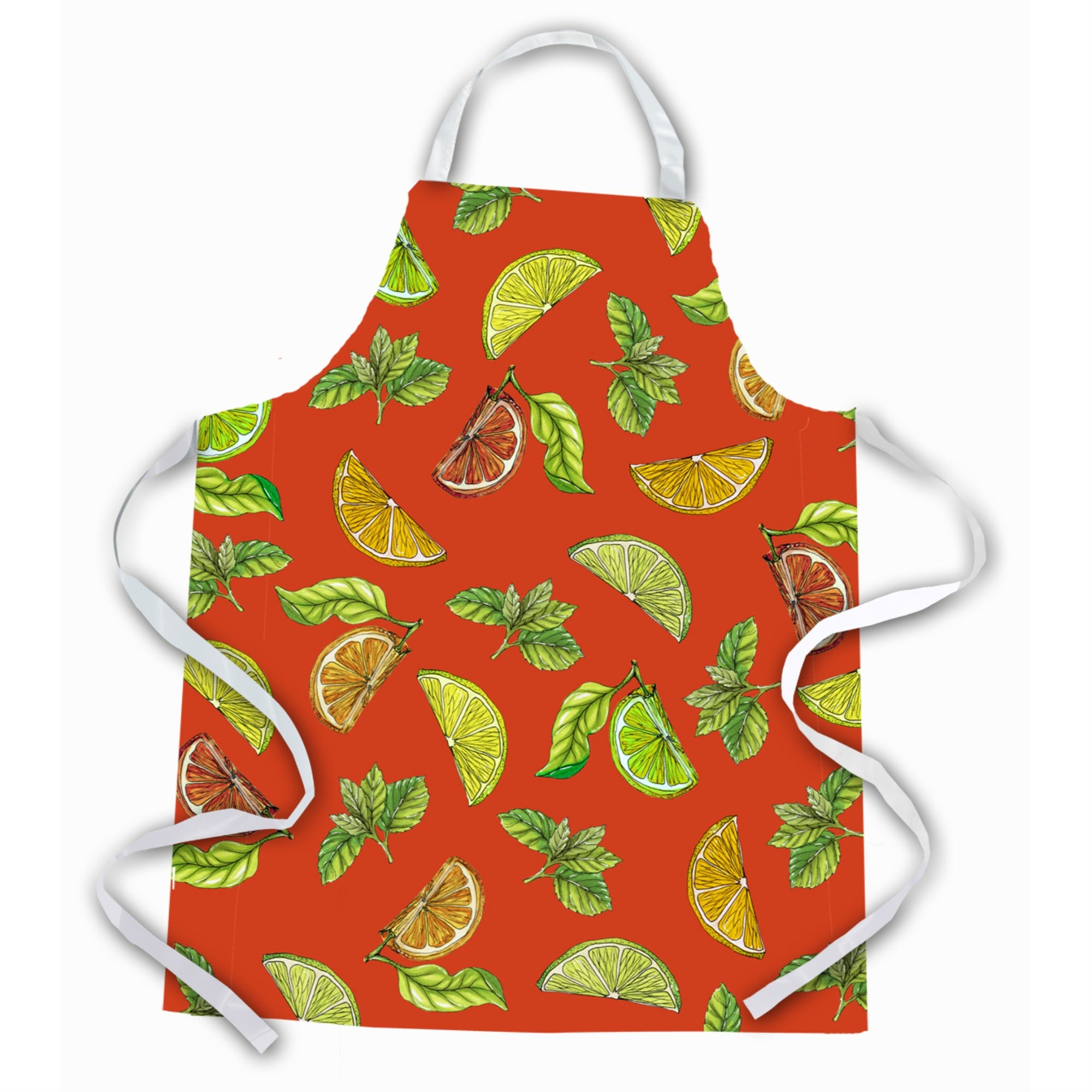 'Caroline'S Treasures Lemons, Limes & Oranges Apron, Large, Multicolor''