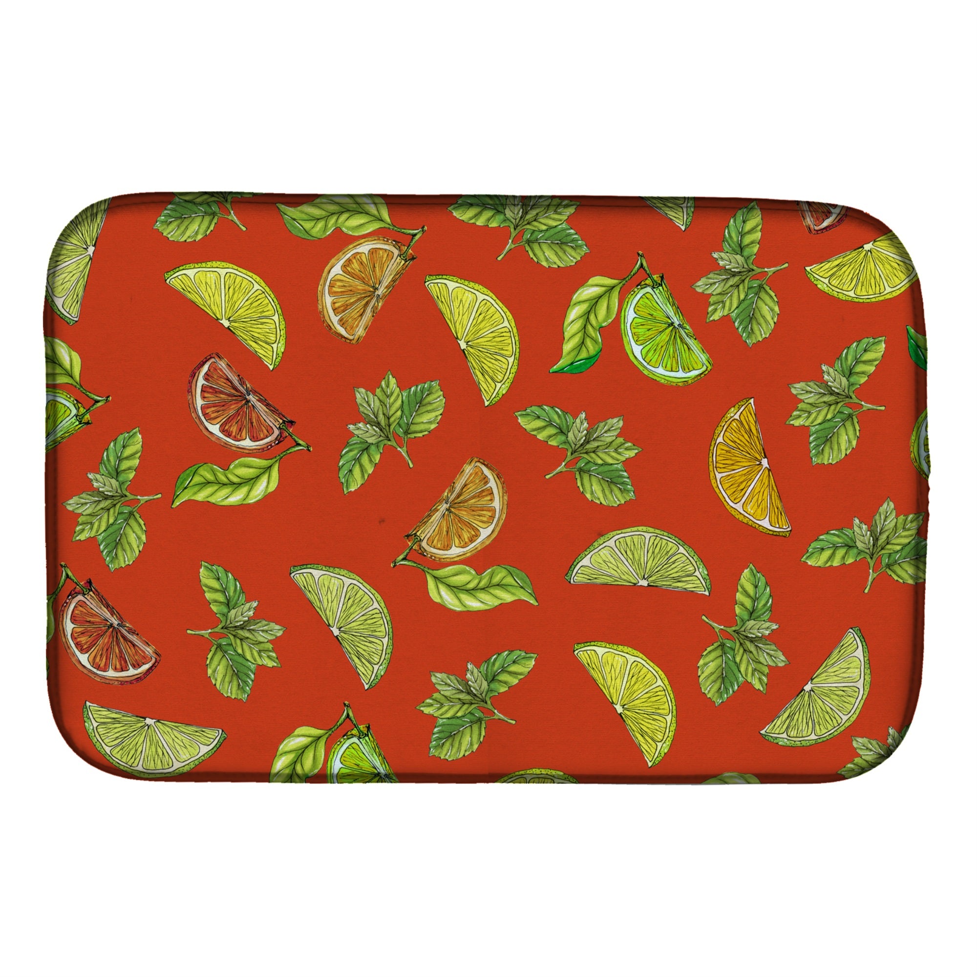 'Caroline'S Treasures Lemons Dish Drying Mat, 14'''' X 21''''''