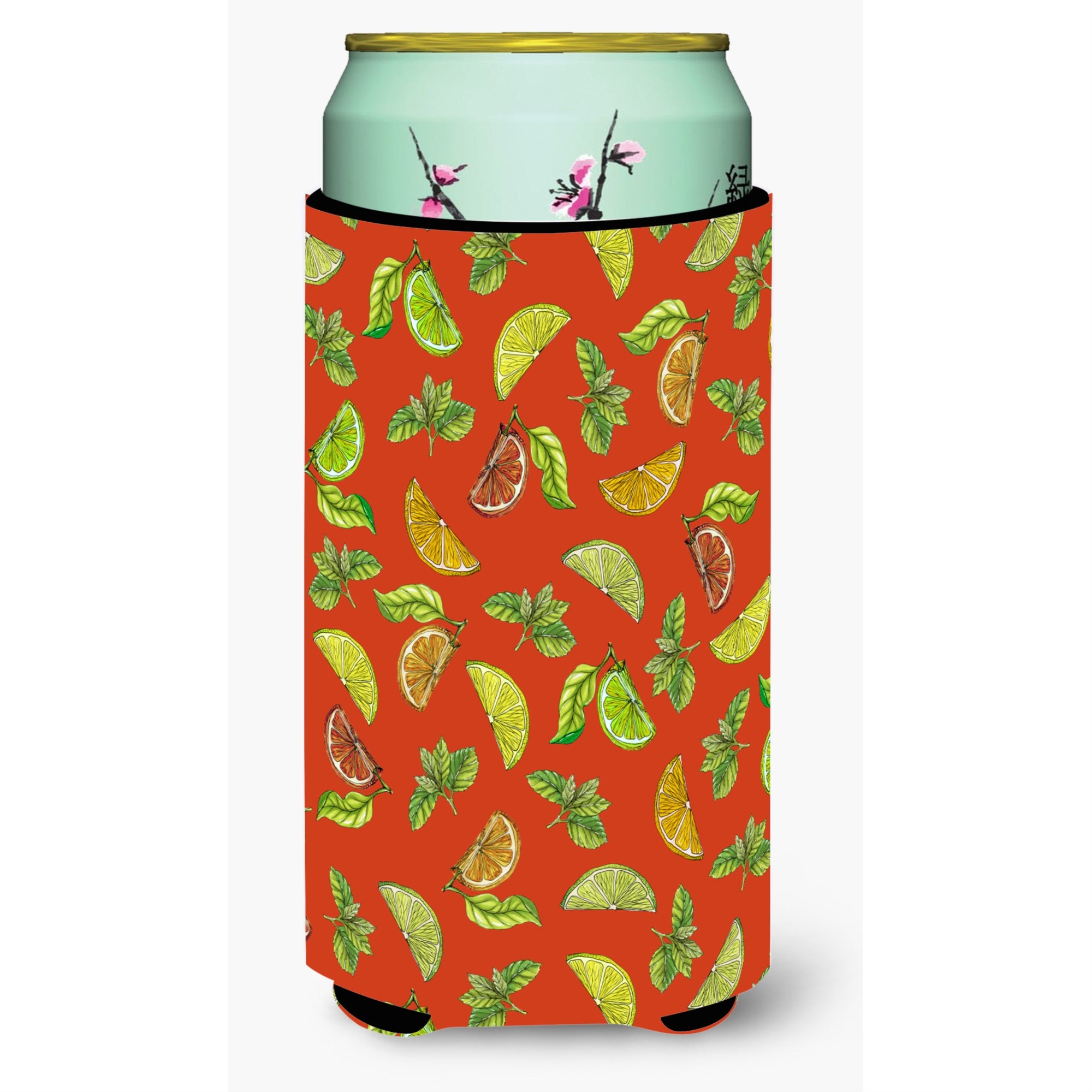 'Caroline'S Treasures Lemons, Limes & Oranges Tall Boy Beverage Insulator Hugger, Multicolor''