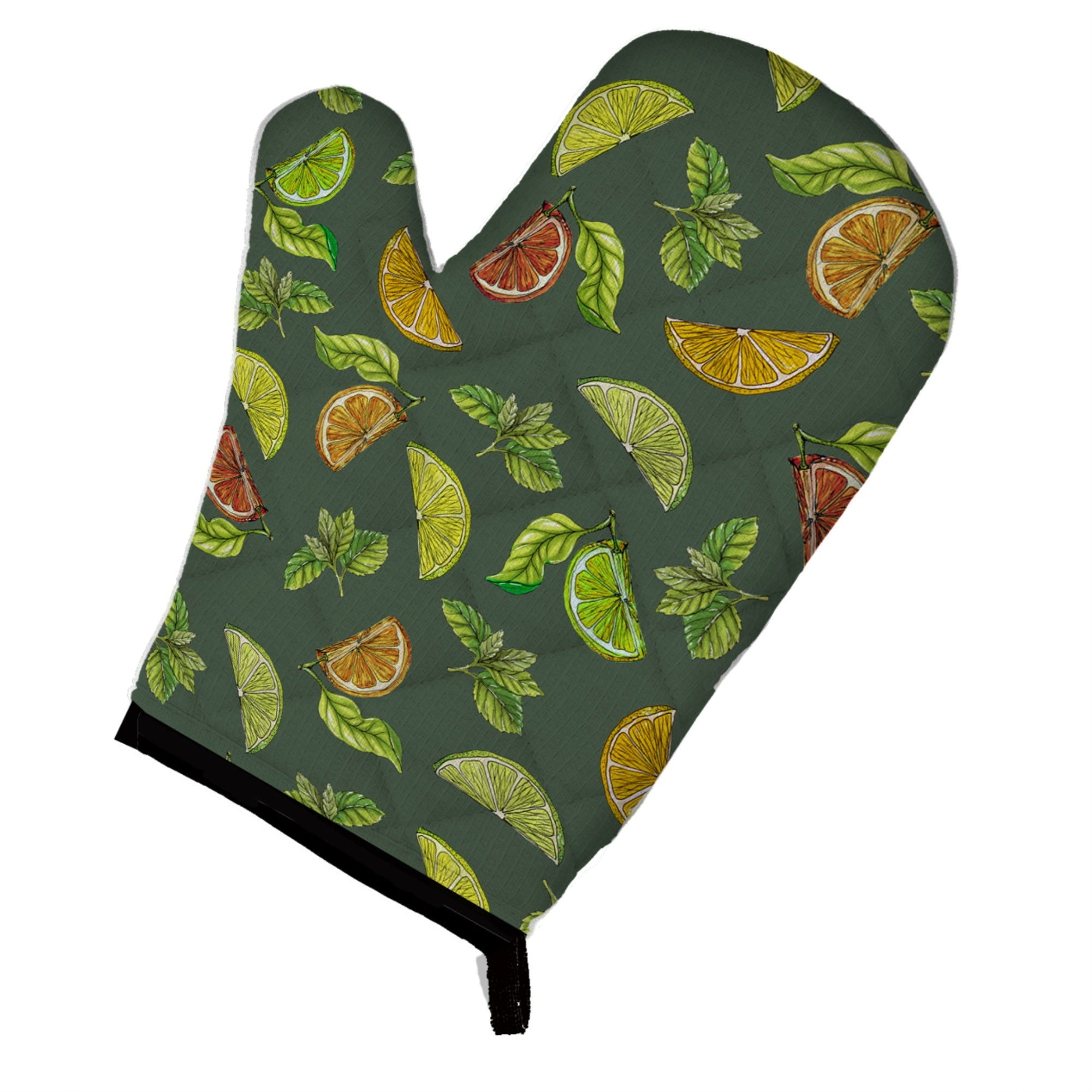 'Caroline'S Treasures Bb5207Ovmt Lemons, Limes & Oranges Oven Mitt, 12'''' H X 8.5'''' W, Multicolor''