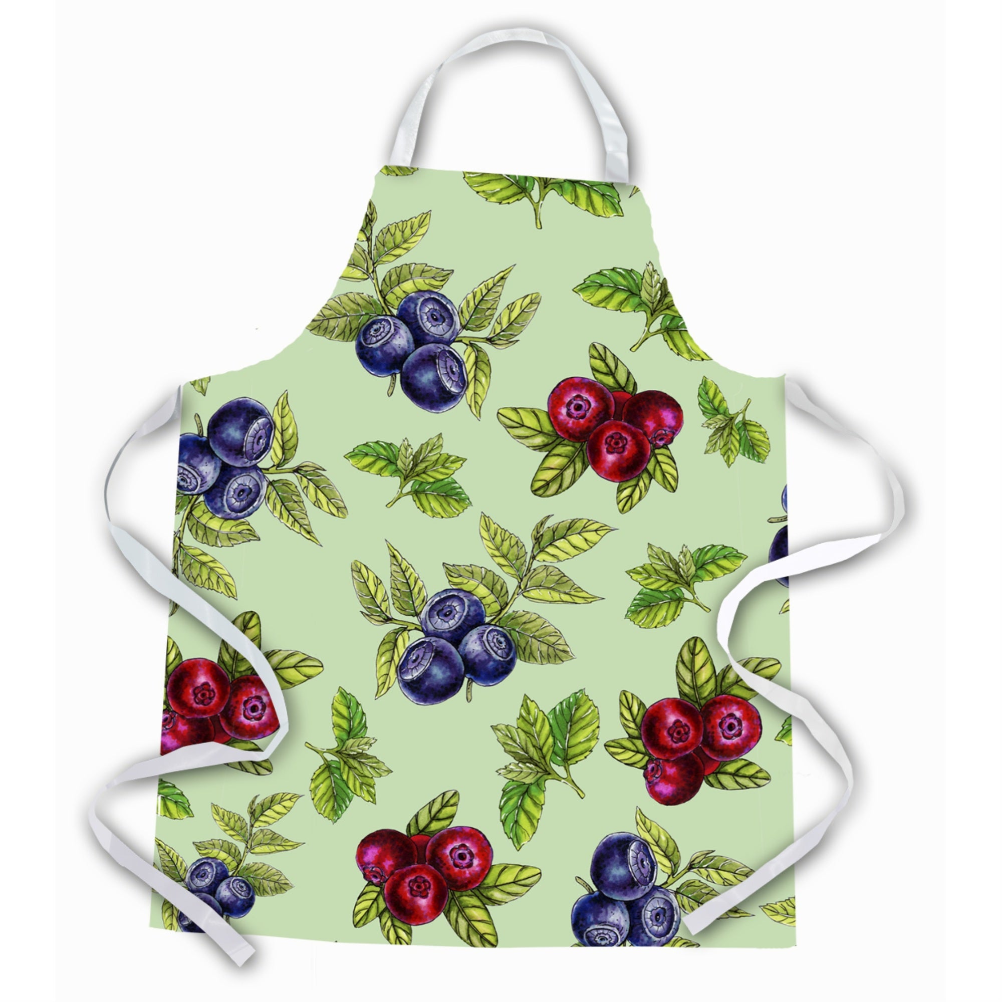 'Caroline'S Treasures Berries In Green Apron, Large, Multicolor''