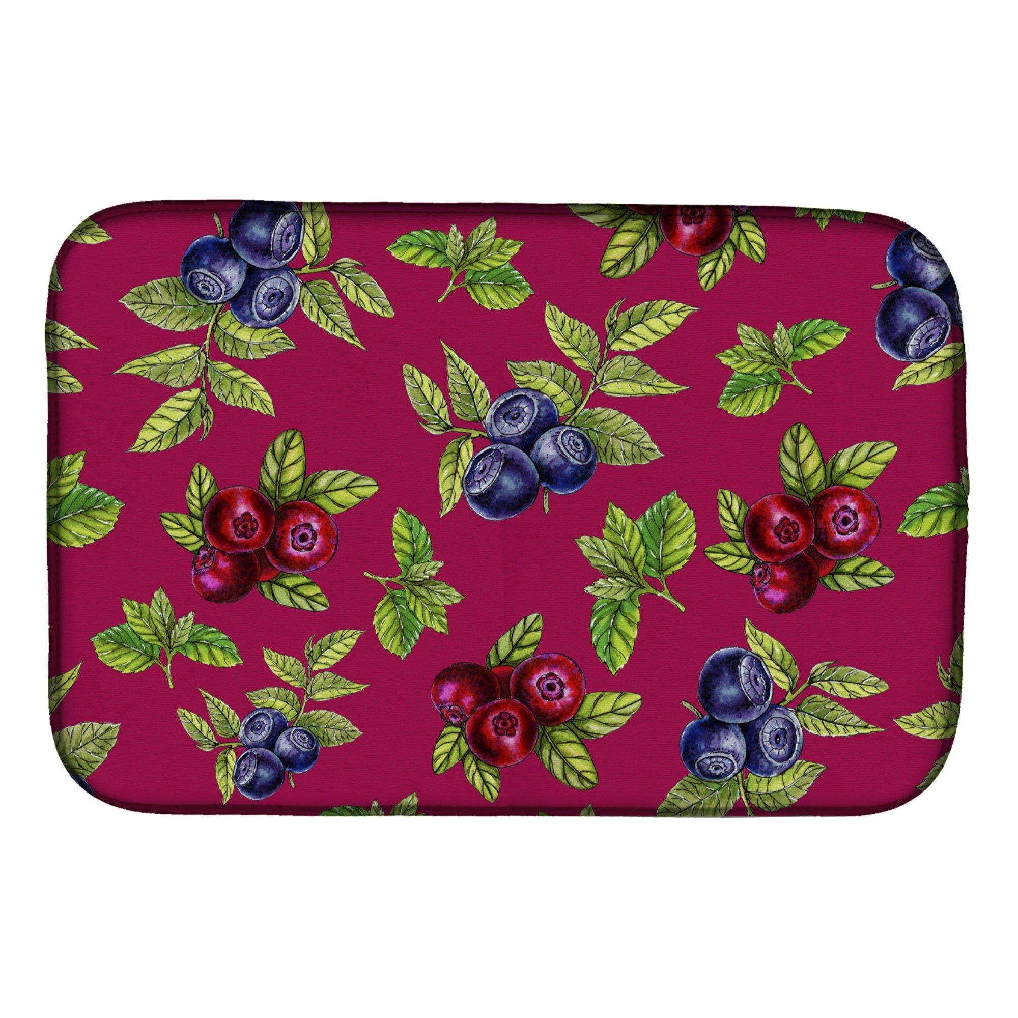 'Caroline'S Treasures Berries Dish Drying Mat, 14'''' X 21''''''