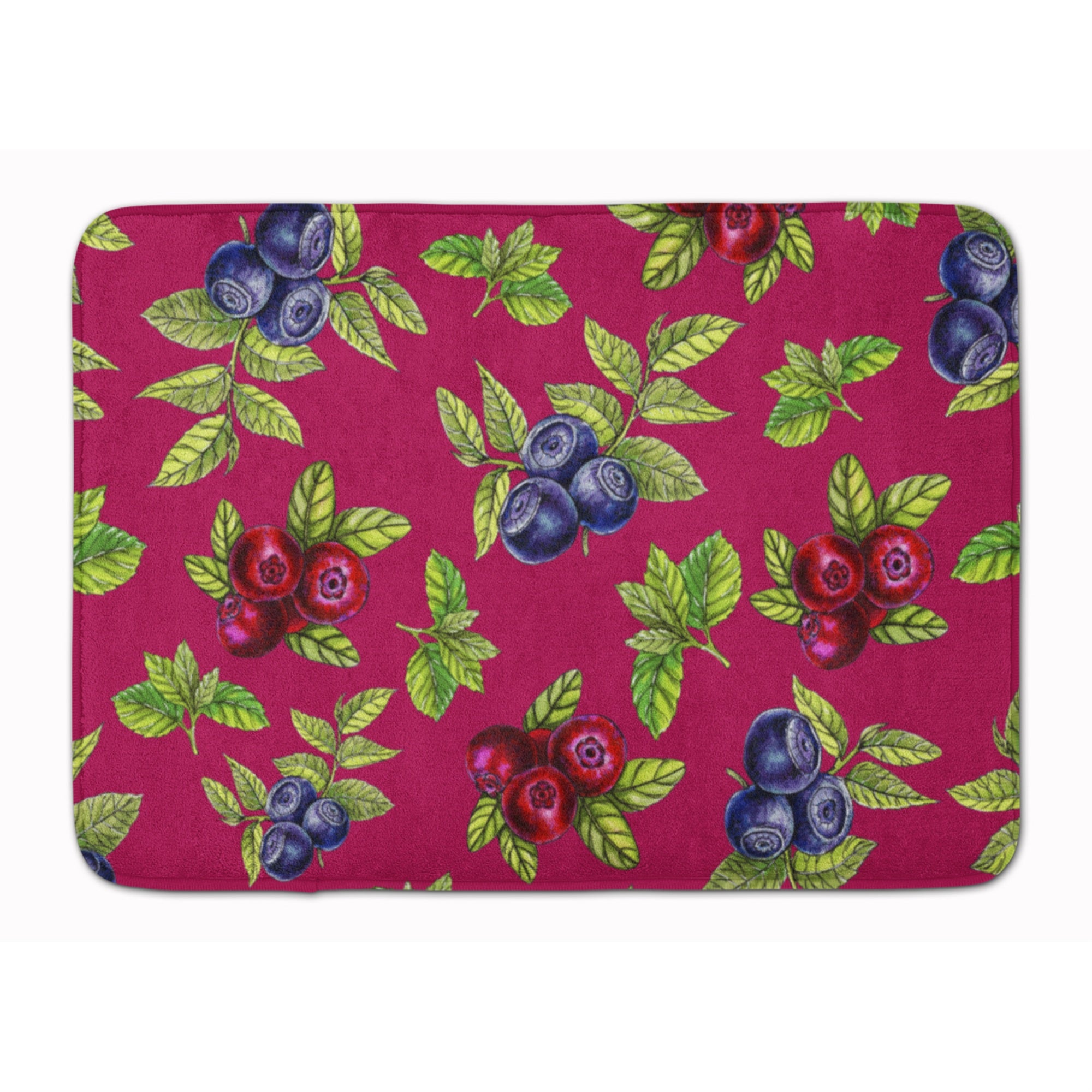 'Caroline'S Treasures Berries Floor Mat, 19'''' H X 27'''' W, Multicolor''