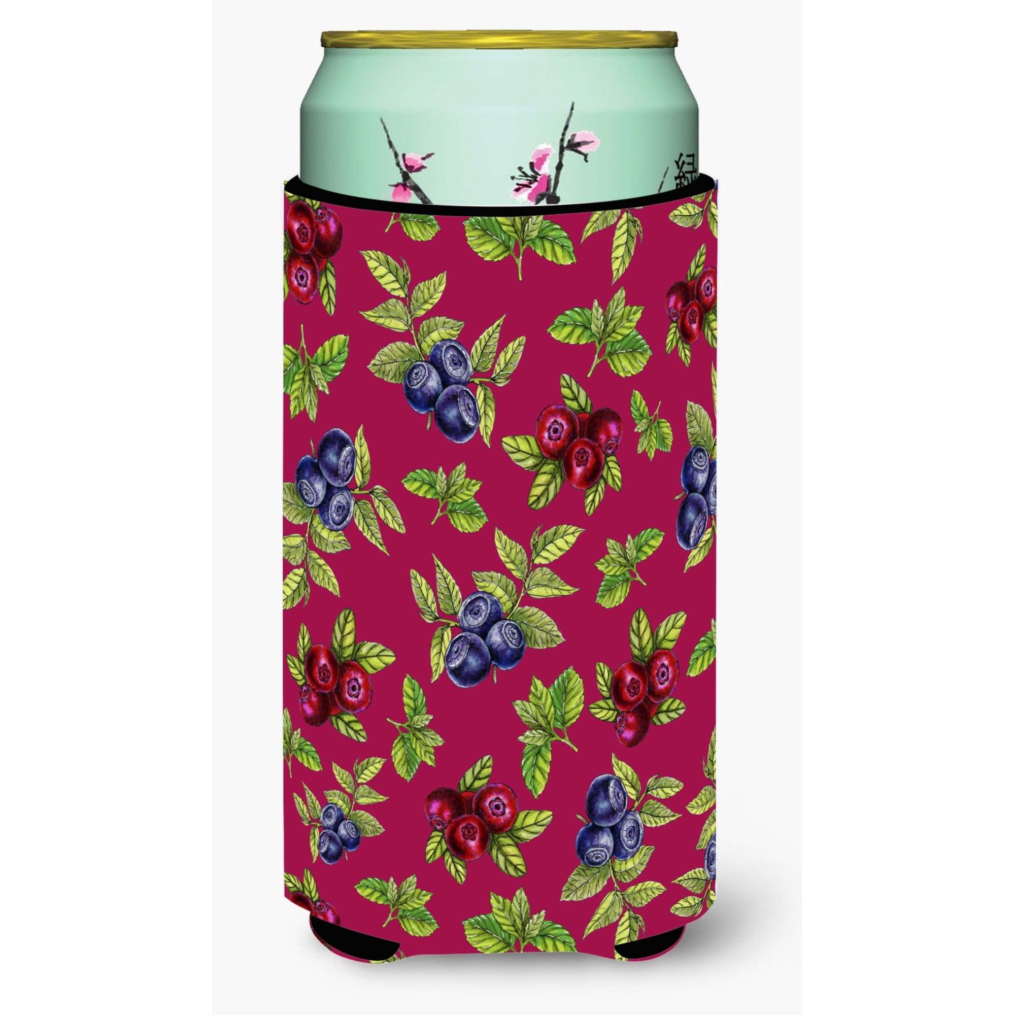 'Caroline'S Treasures Berries Tall Boy Beverage Insulator Hugger, Multicolor''