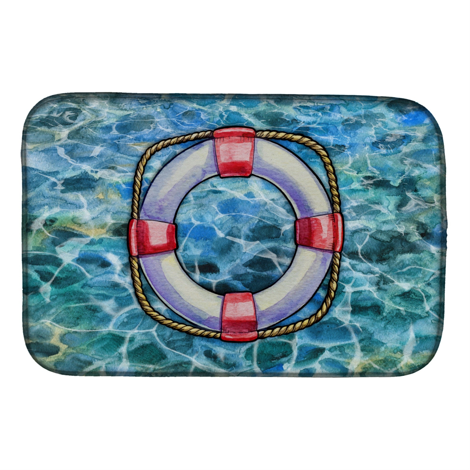 'Caroline'S Treasures Life Saver Dish Drying Mat, 14'''' X 21'''', Multicolor''