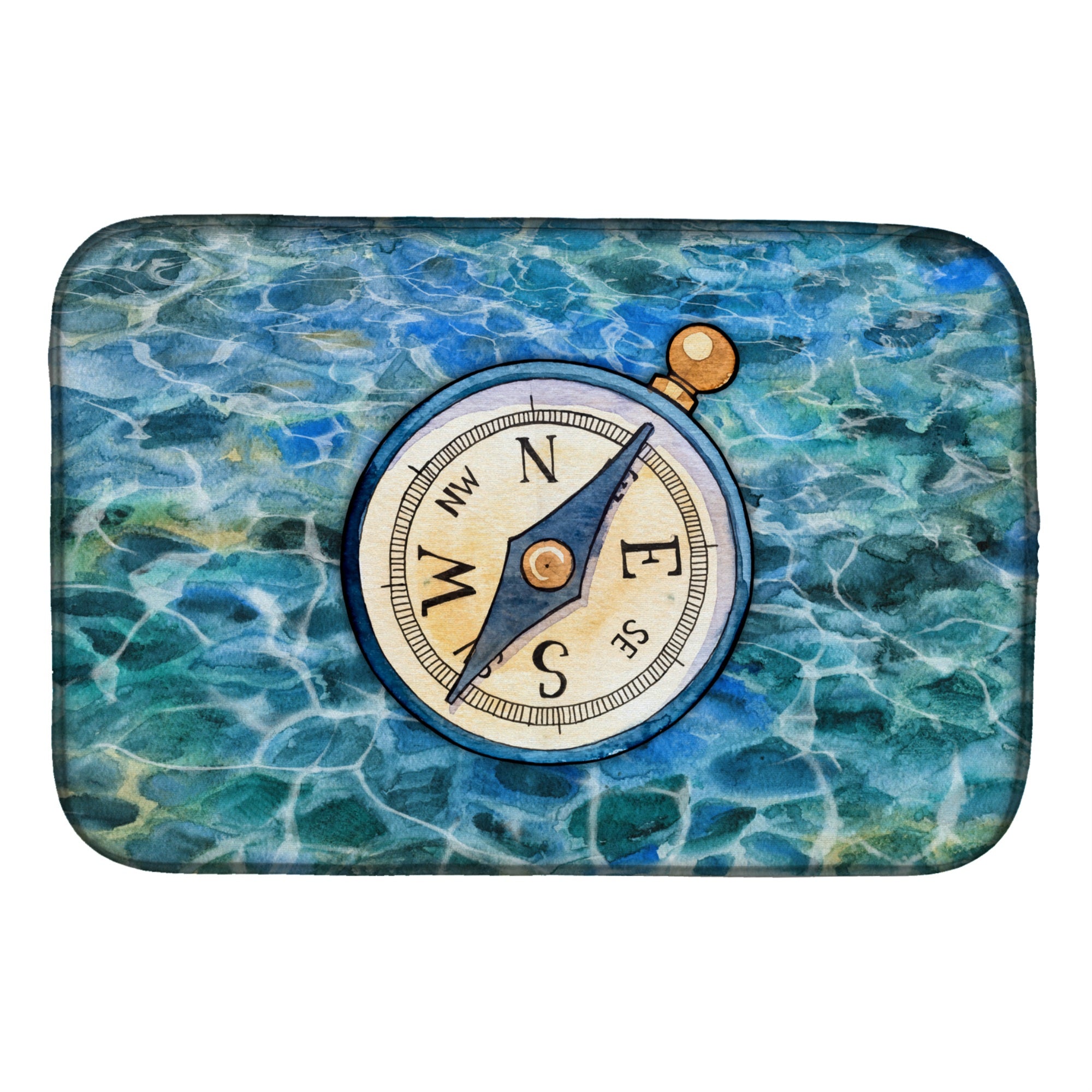 'Caroline'S Treasures Compass Dish Drying Mat, 14'''' X 21'''', Multicolor''