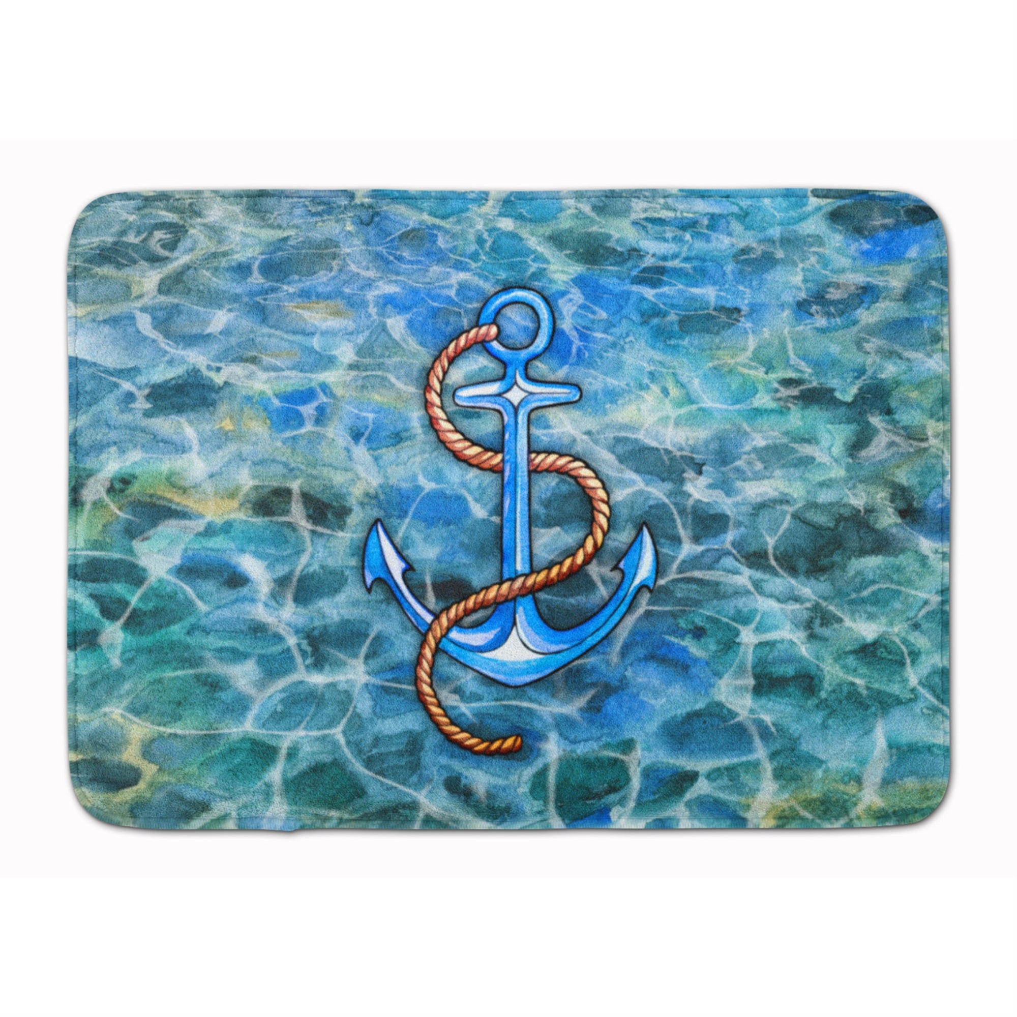 Carolines Treasures Anchor Floor Mat, 19 H x 27 W, Multicolor