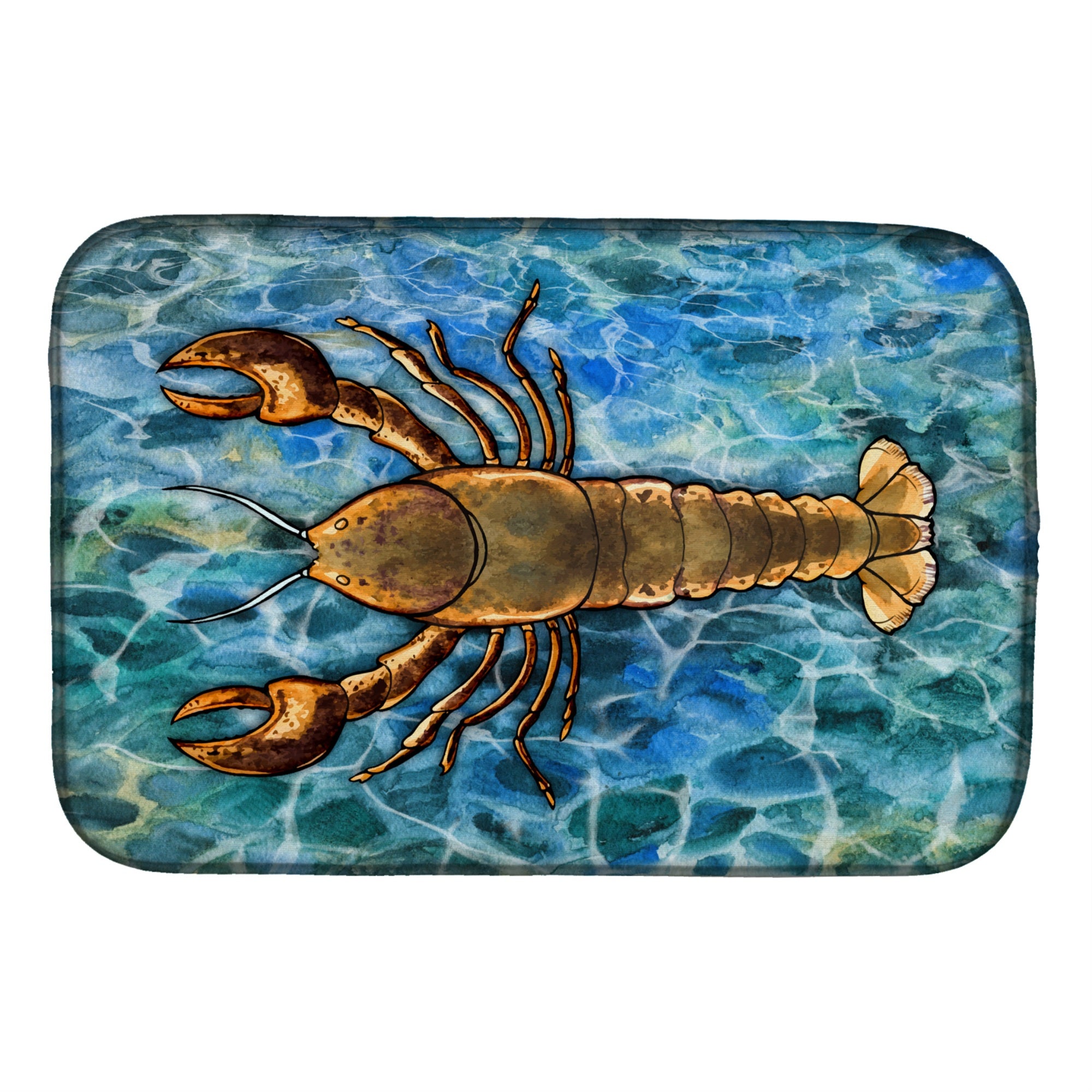 'Caroline'S Treasures Lobster Dish Drying Mat, 14 X 21''