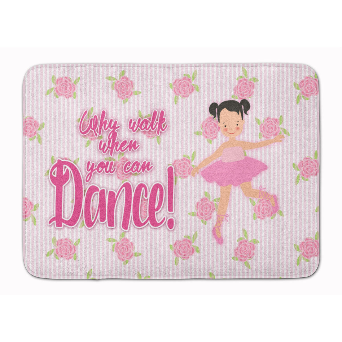 'Caroline'S Treasures Ballet Pigtails Floor Mat, 19 H X 27 W, Multicolor''