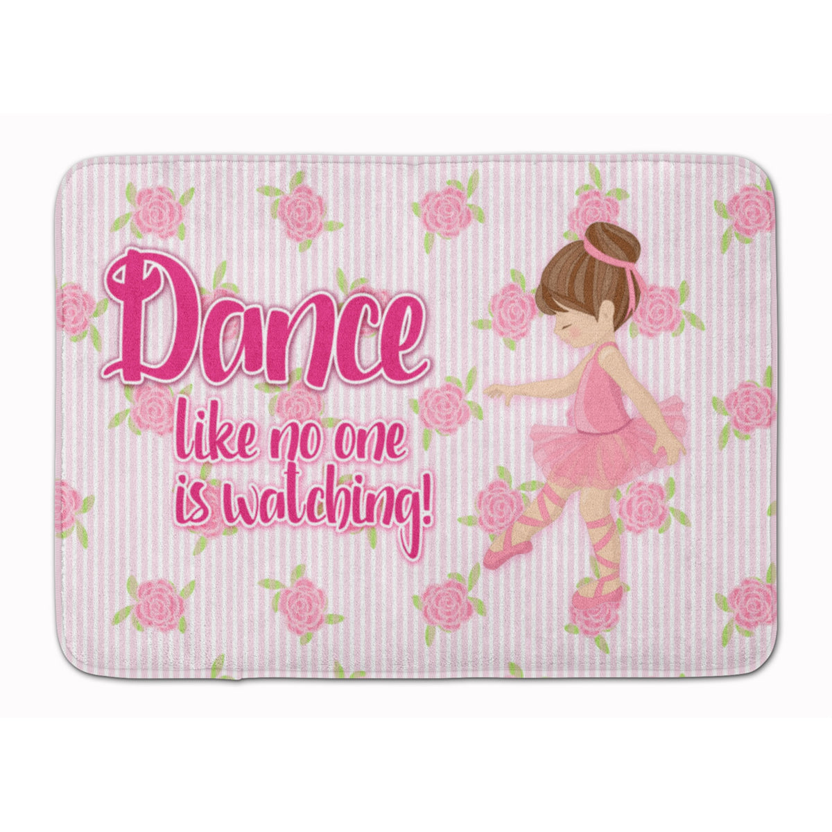 'Caroline'S Treasures Ballet Dance Brunette Floor Mat, 19 H X 27 W, Multicolor''