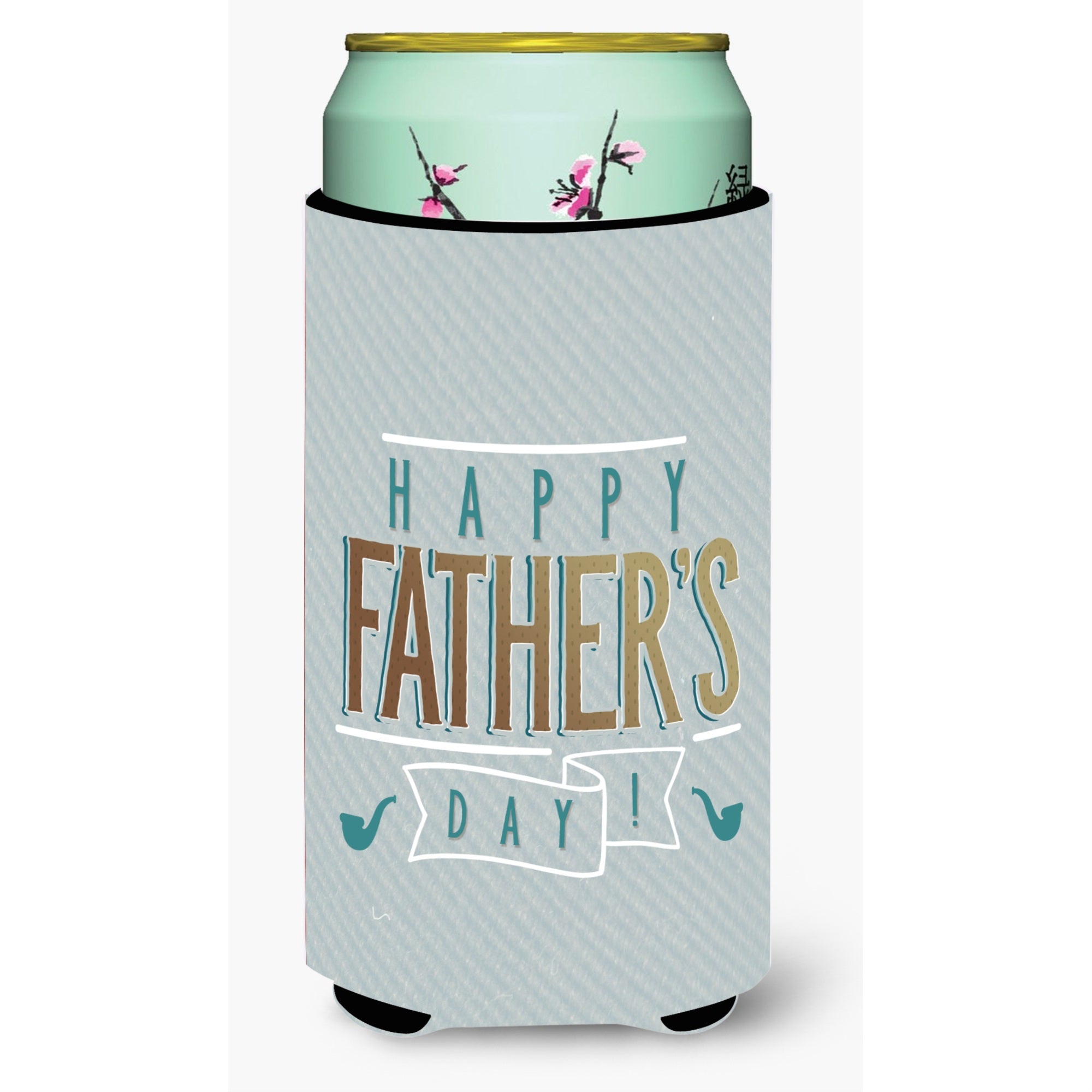 'Caroline'S Treasures Happy Father'S Day Tall Boy Beverage Insulator Hugger, Multicolor''