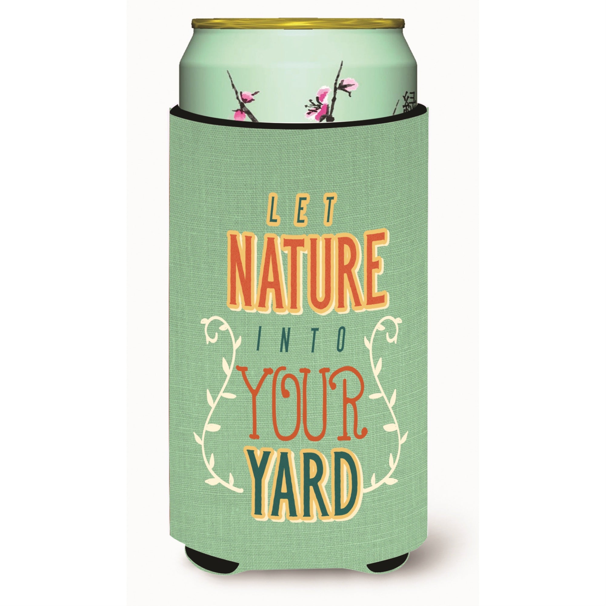 'Caroline'S Treasures Let Nature Into Your Yd Tall Boy Beverage Insulator Hugger, Multicolor''