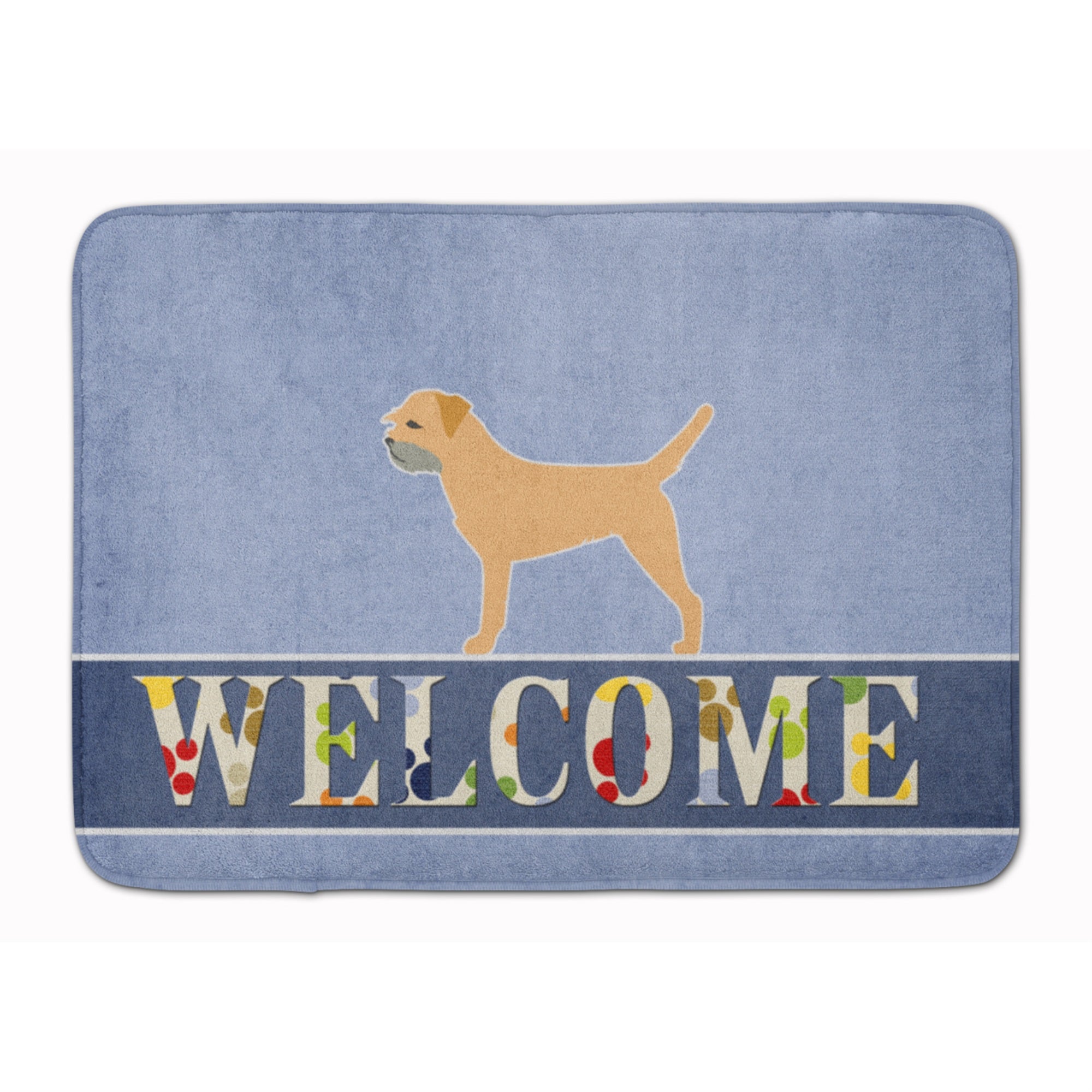 'Caroline'S Treasures Border Terrier Welcome Floor Mat, 19 X 27, Multicolor''