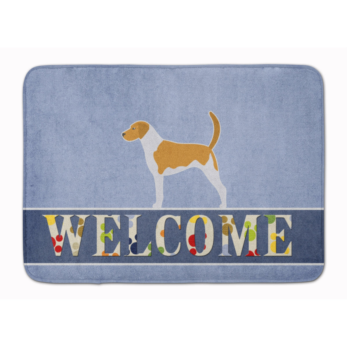 'Caroline'S Treasures American Foxhound Welcome Floor Mat, 19 X 27, Multicolor''