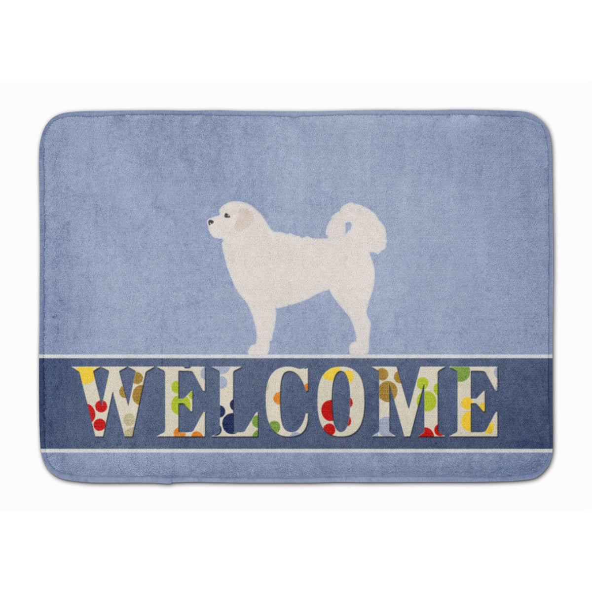 'Caroline'S Treasures Polish Tatra Sheepdog Welcome Floor Mat, 19 X 27, Multicolor''