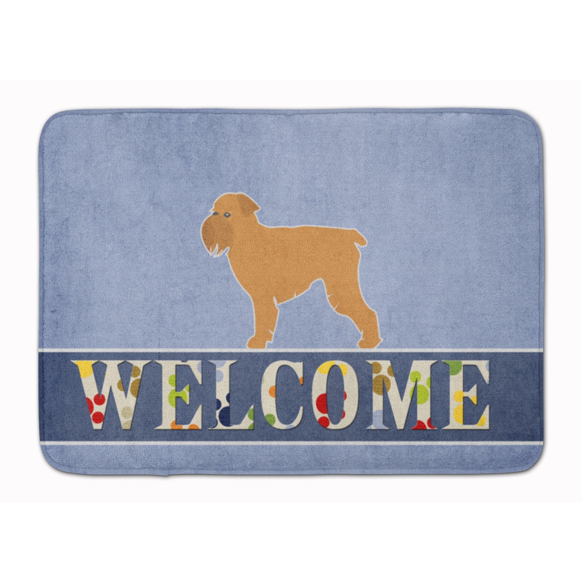 'Caroline'S Treasures Brussels Griffon Welcome Floor Mat, 19 X 27, Multicolor''