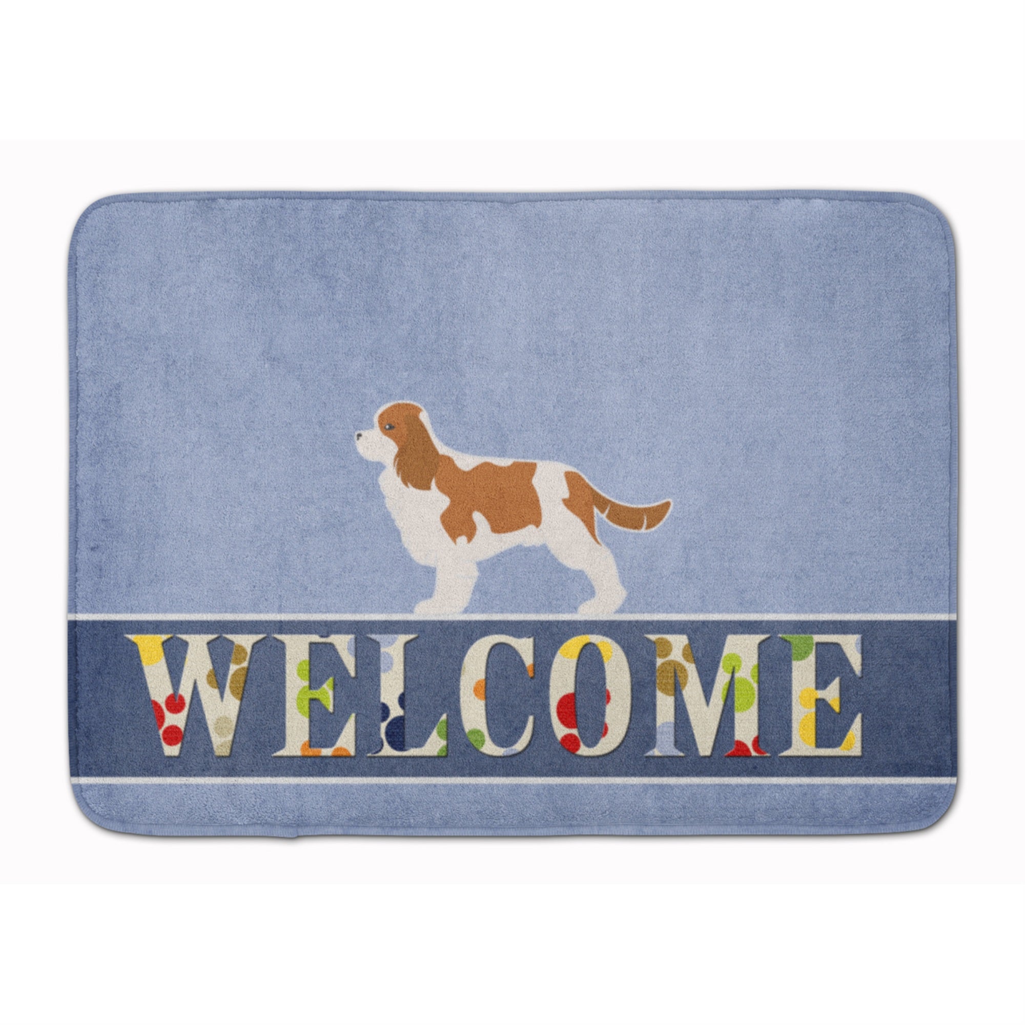 'Caroline'S Treasures Cavalier King Charles Spaniel Welcome Floor Mat, 19 X 27, Multicolor''