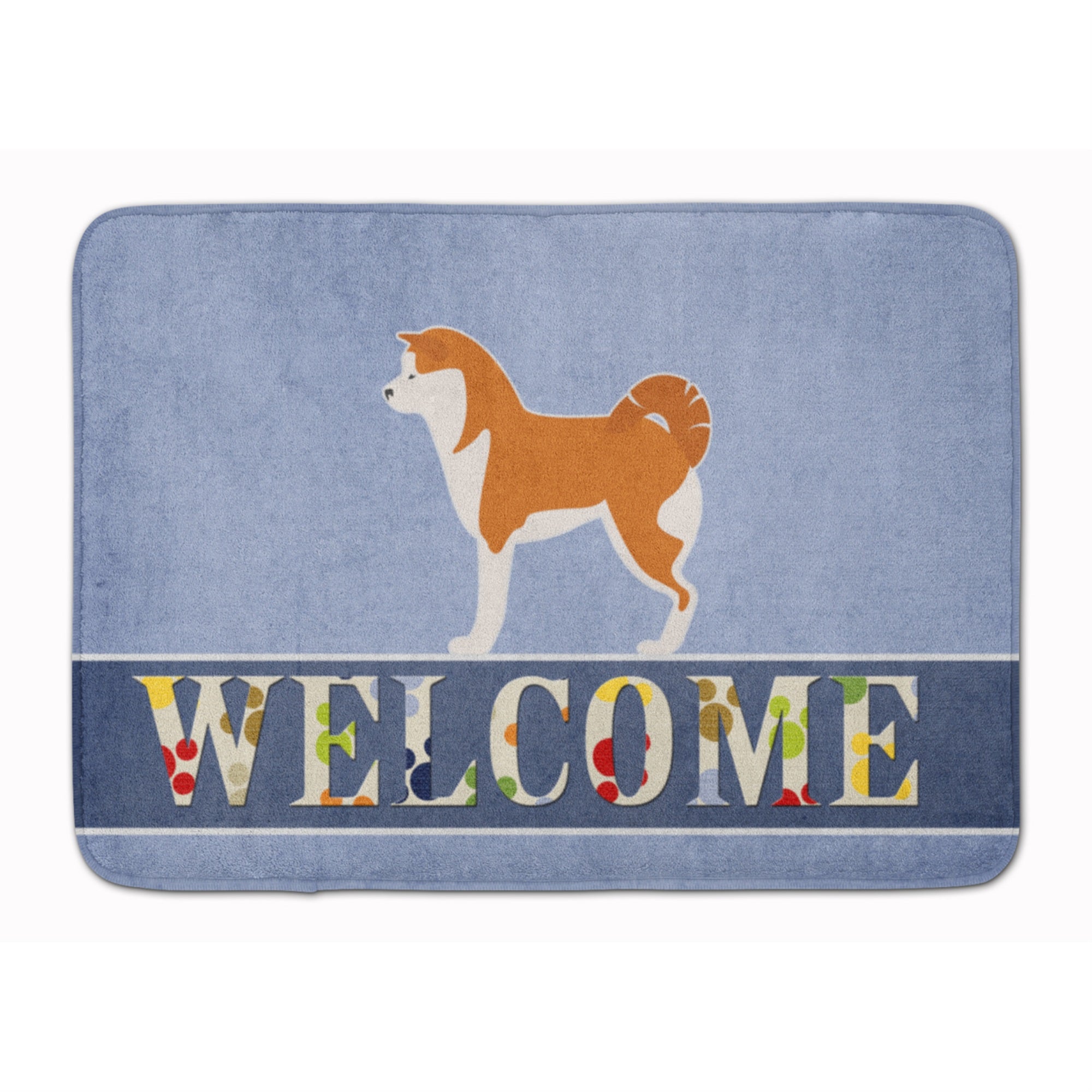 'Caroline'S Treasures Akita Welcome Floor Mat, 19 X 27, Multicolor''